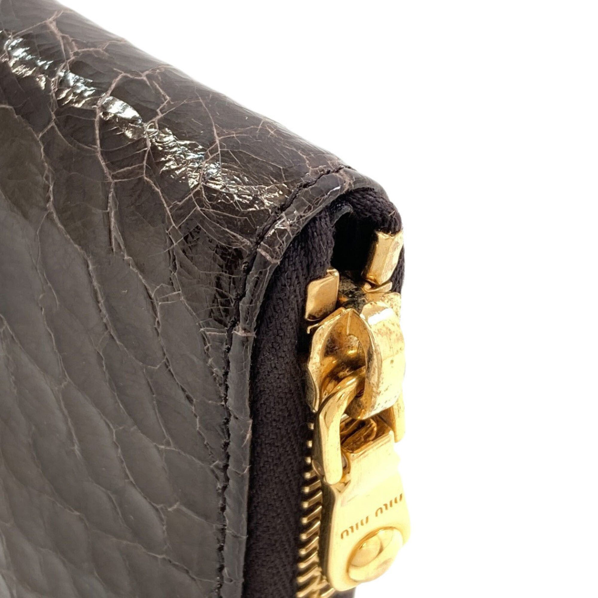 Miu Miu Miu Miu Miu embossed leather long wallet for women. Size ONE SIZE - 22 Thumbnail