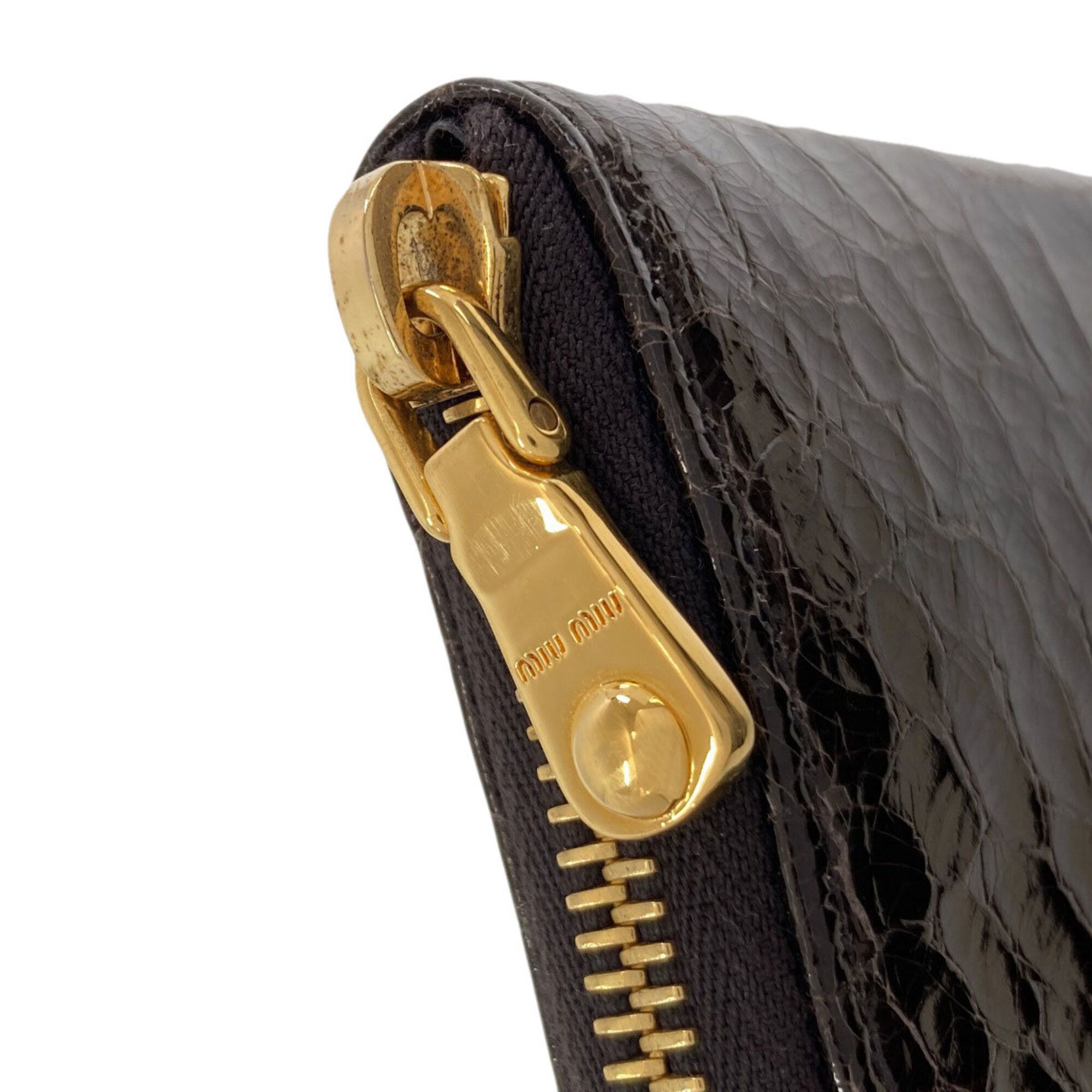 Miu Miu Miu Miu Miu embossed leather long wallet for women. Size ONE SIZE - 18 Thumbnail