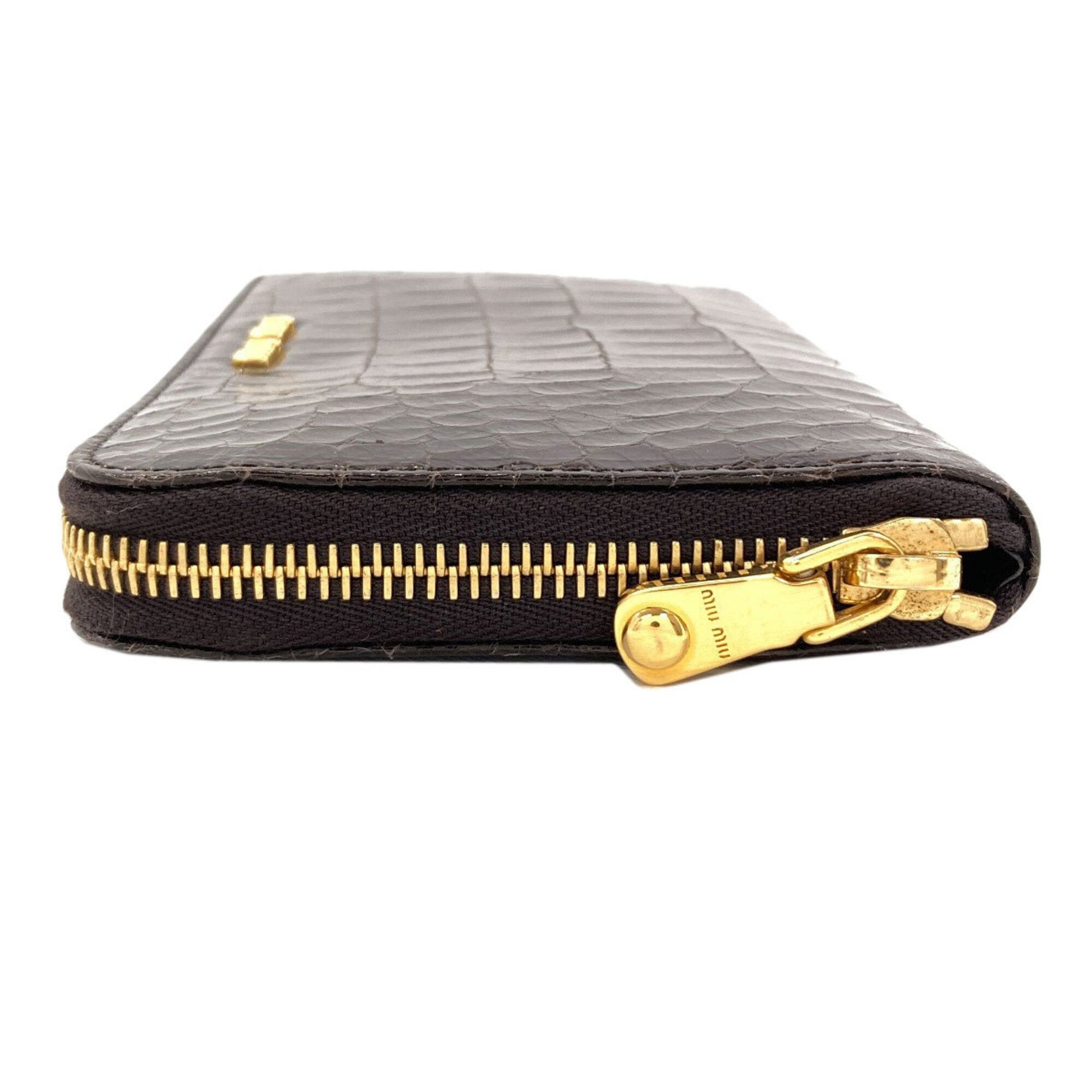 Miu Miu Miu Miu Miu embossed leather long wallet for women. Size ONE SIZE - 3 Thumbnail
