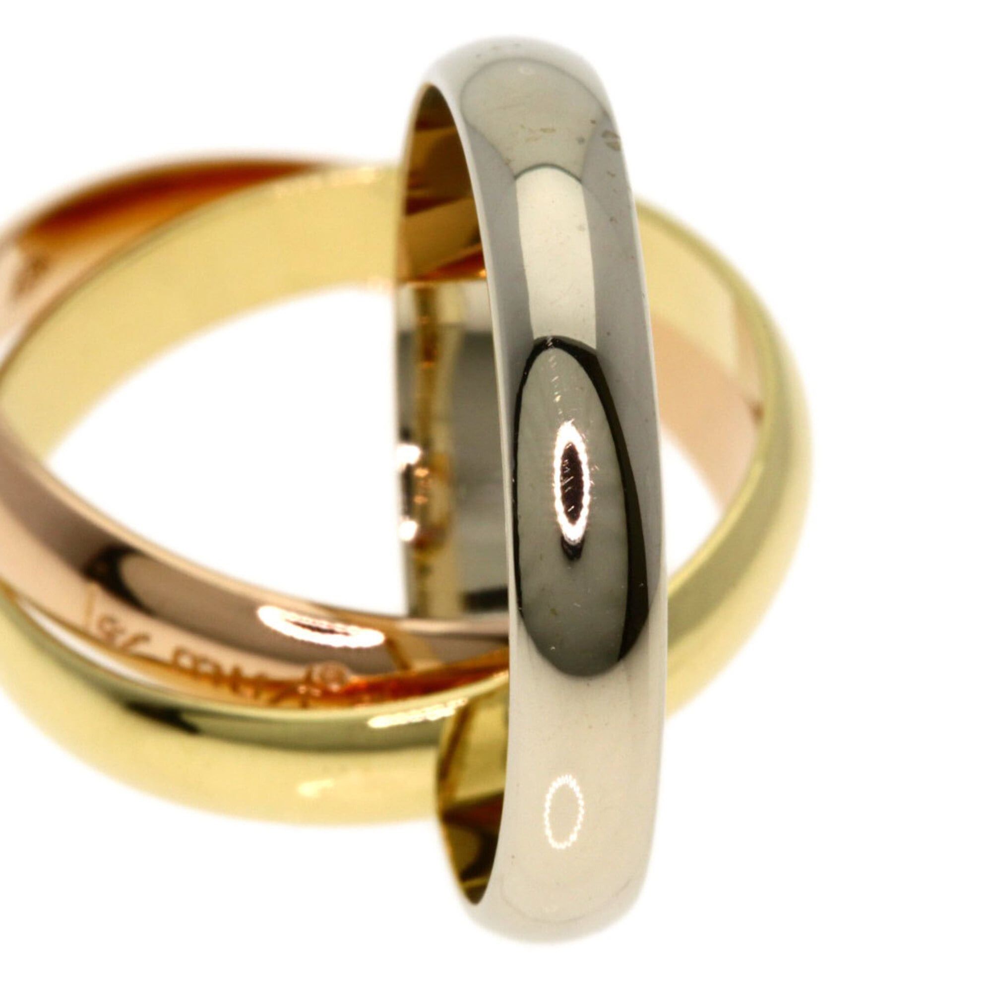 Cartier Cartier Trinity #53 Ring - 18K Yellow Gold/18K Pink White Gold Women's CARTIER Size ONE SIZE - 8 Thumbnail