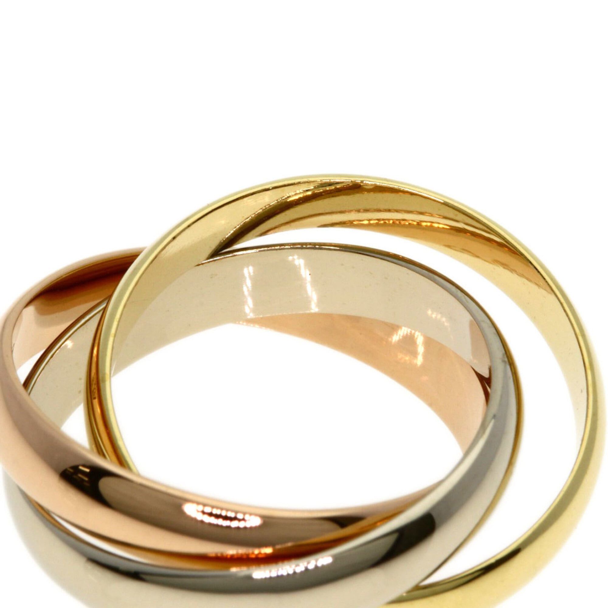 Cartier Cartier Trinity #53 Ring - 18K Yellow Gold/18K Pink White Gold Women's CARTIER Size ONE SIZE - 7 Thumbnail