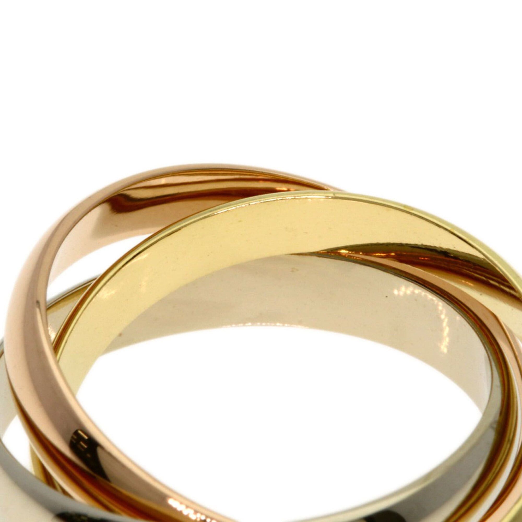 Cartier Cartier Trinity #53 Ring - 18K Yellow Gold/18K Pink White Gold Women's CARTIER Size ONE SIZE - 6 Thumbnail