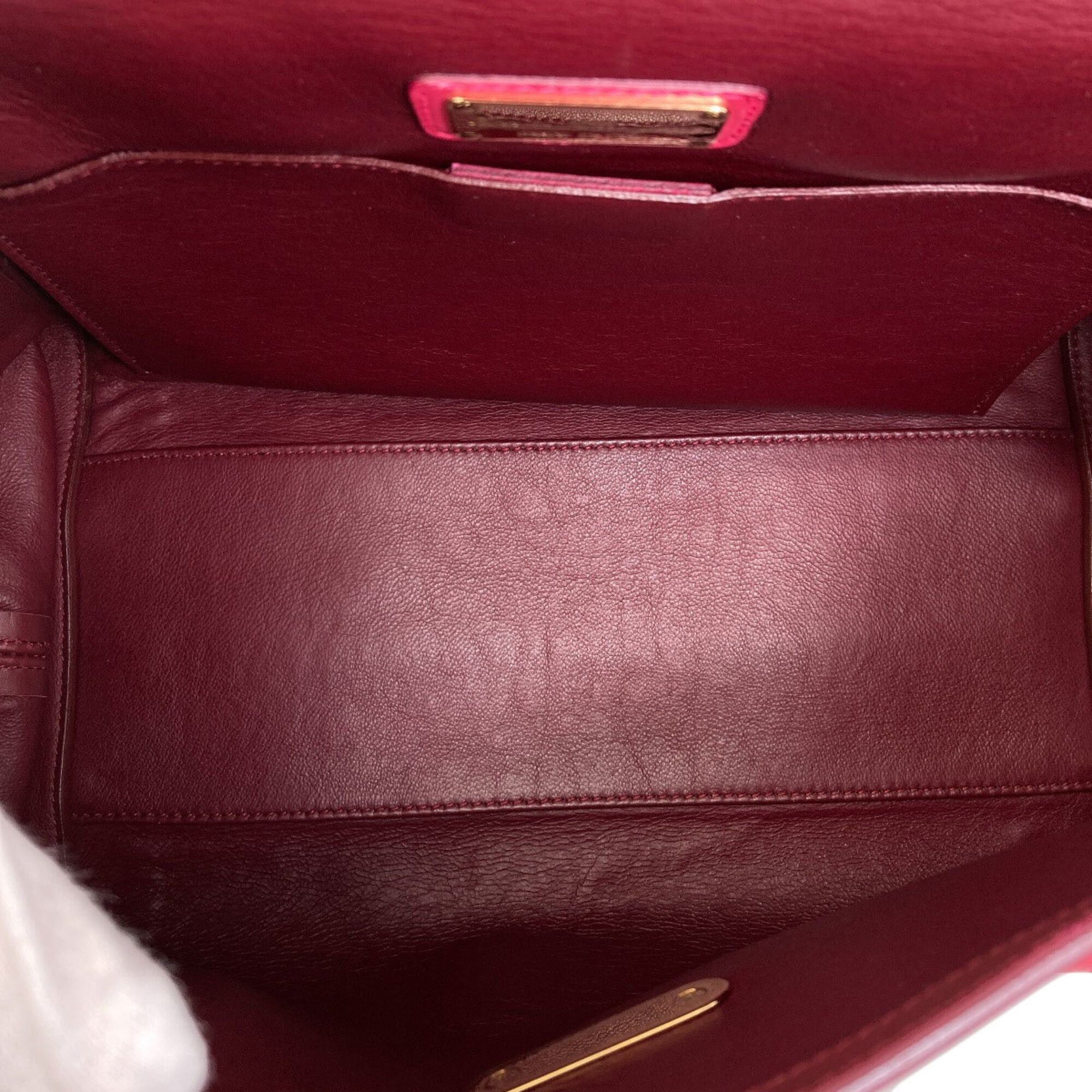 Salvatore Ferragamo Salvatore Ferragamo Sofia Gancini Hardware Handbag Leather Women's Size ONE SIZE - 5 Thumbnail