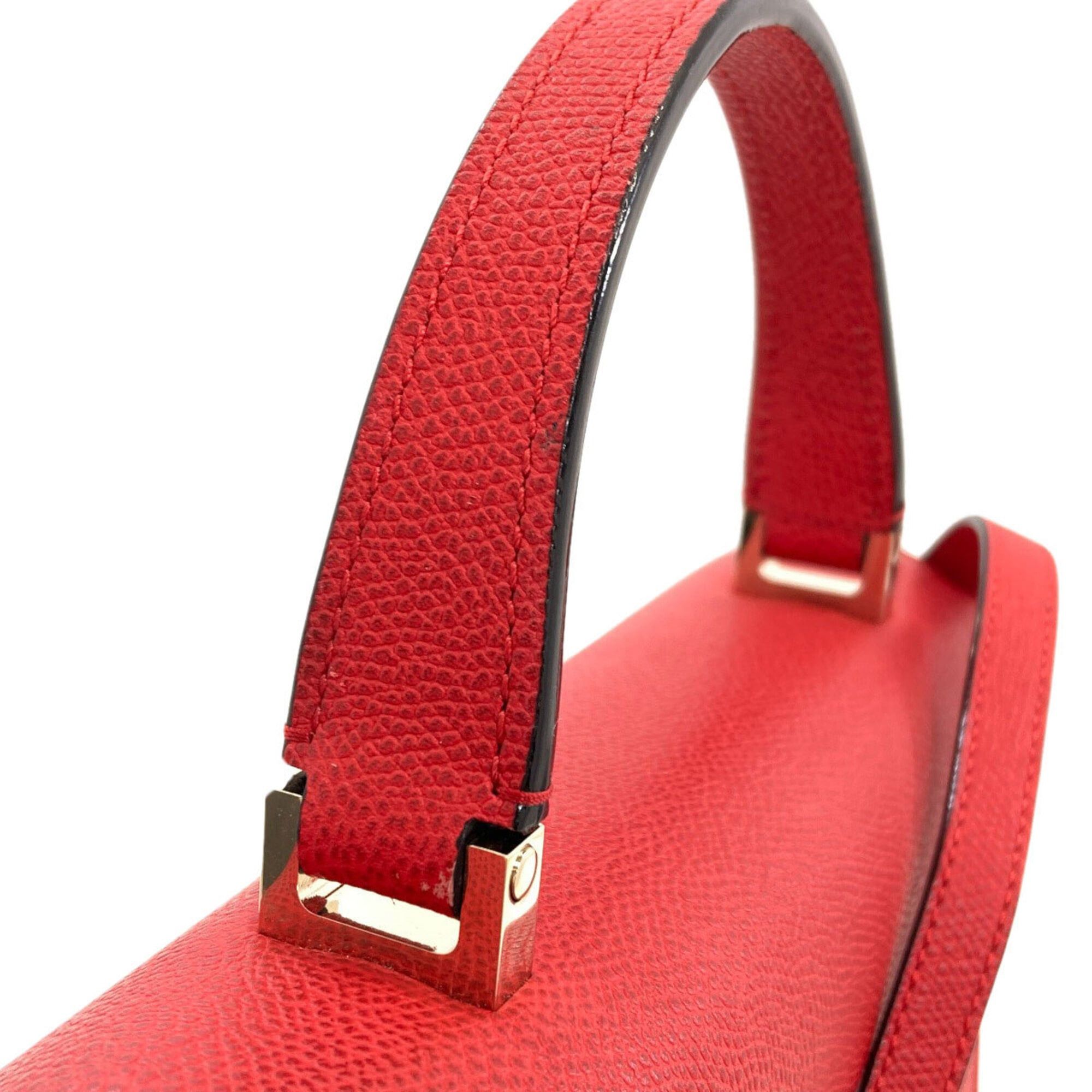 Valextra Valextra Iside 2-Way Handbag, Calfskin, Women's Size ONE SIZE - 24 Thumbnail