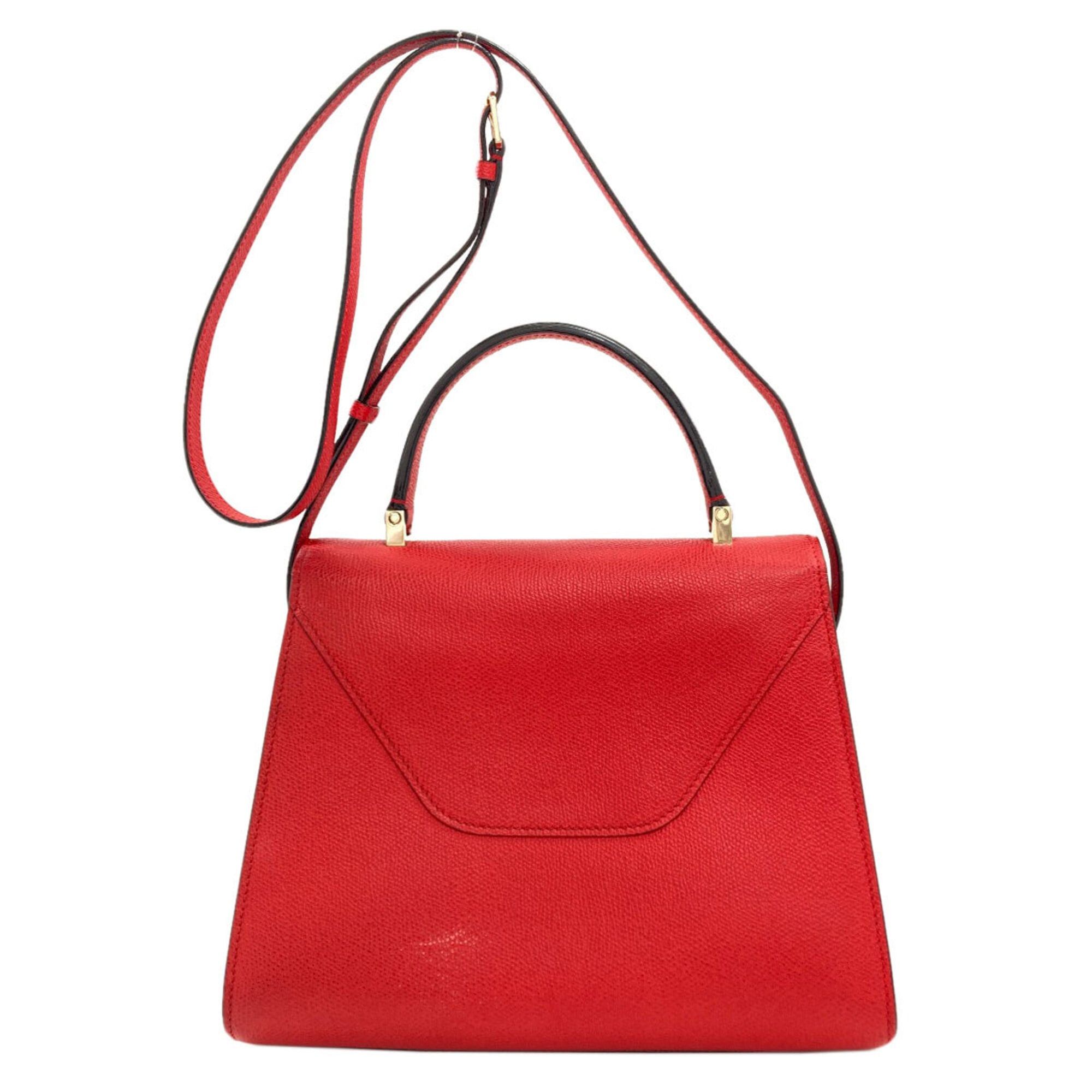 Valextra Valextra Iside 2-Way Handbag, Calfskin, Women's Size ONE SIZE - 2 Thumbnail