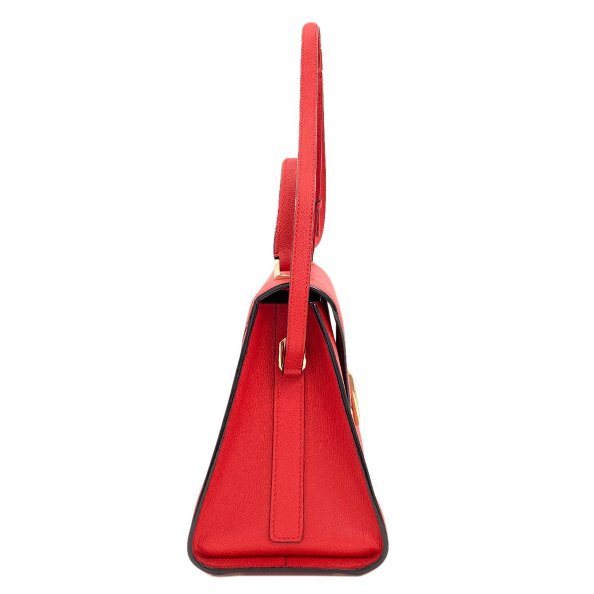 Valextra Valextra Iside 2-Way Handbag, Calfskin, Women's Size ONE SIZE - 3 Thumbnail