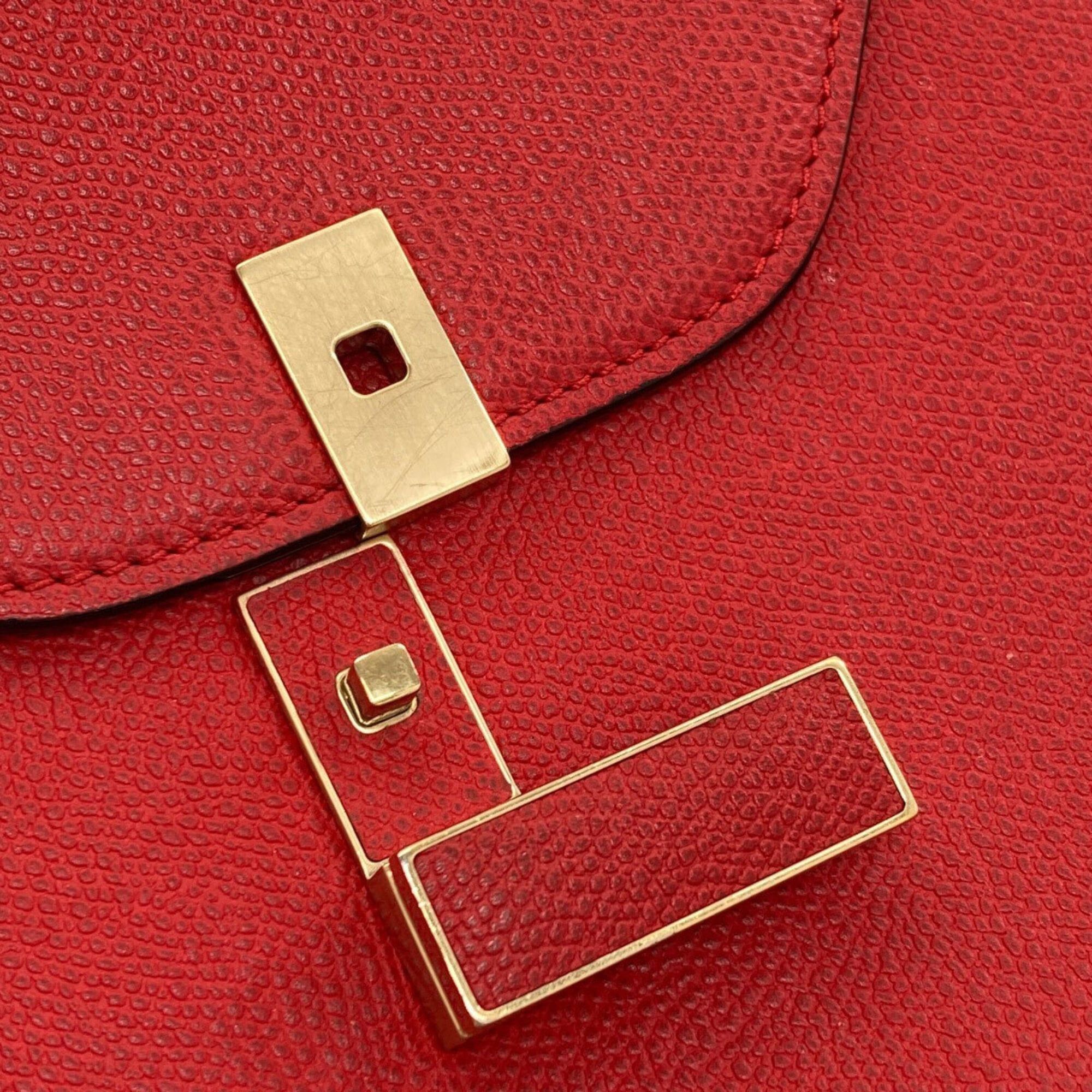Valextra Valextra Iside 2-Way Handbag, Calfskin, Women's Size ONE SIZE - 17 Thumbnail