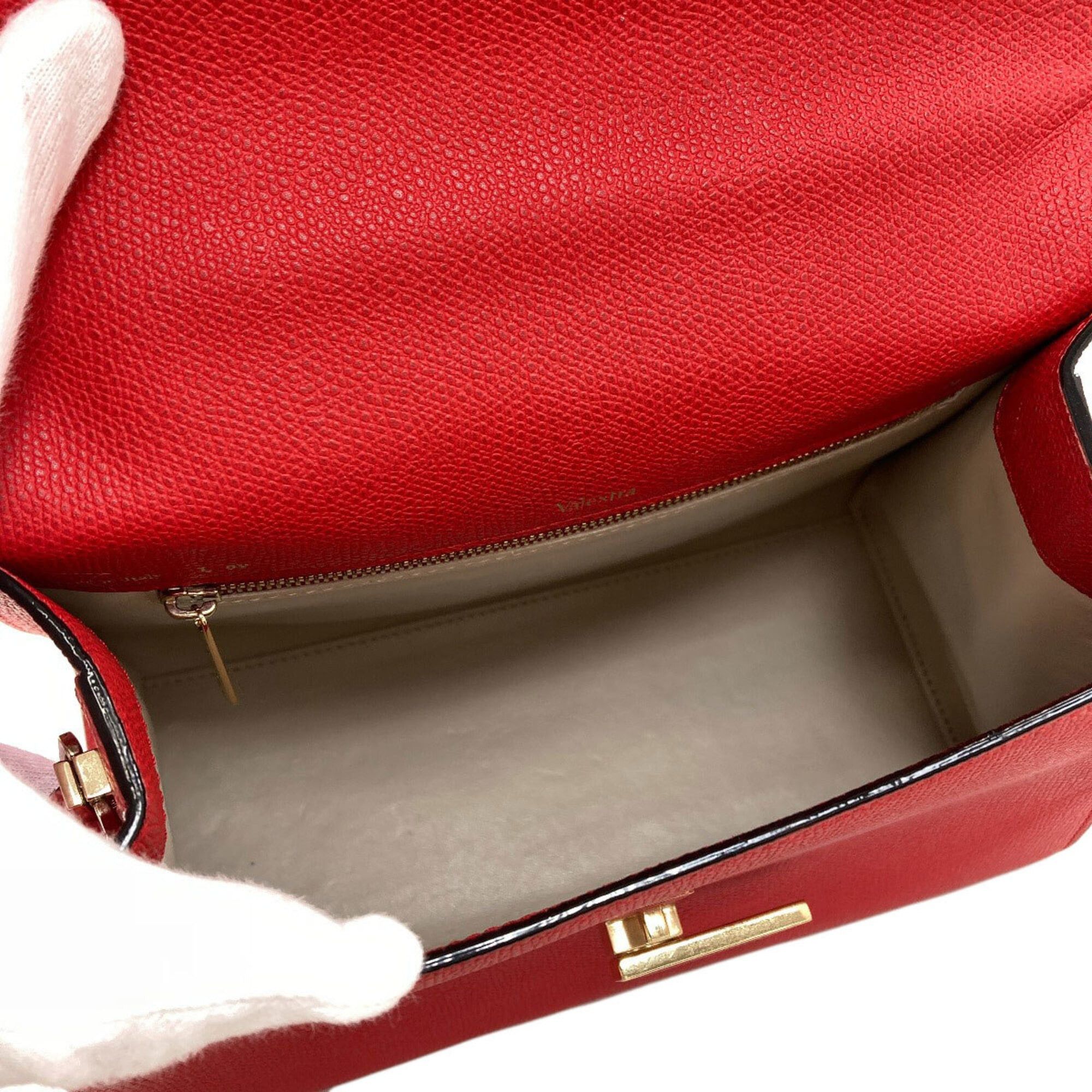 Valextra Valextra Iside 2-Way Handbag, Calfskin, Women's Size ONE SIZE - 5 Thumbnail