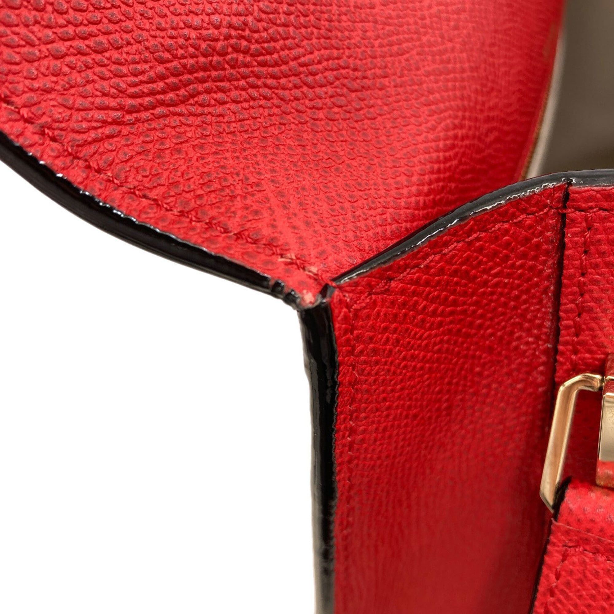 Valextra Valextra Iside 2-Way Handbag, Calfskin, Women's Size ONE SIZE - 19 Thumbnail