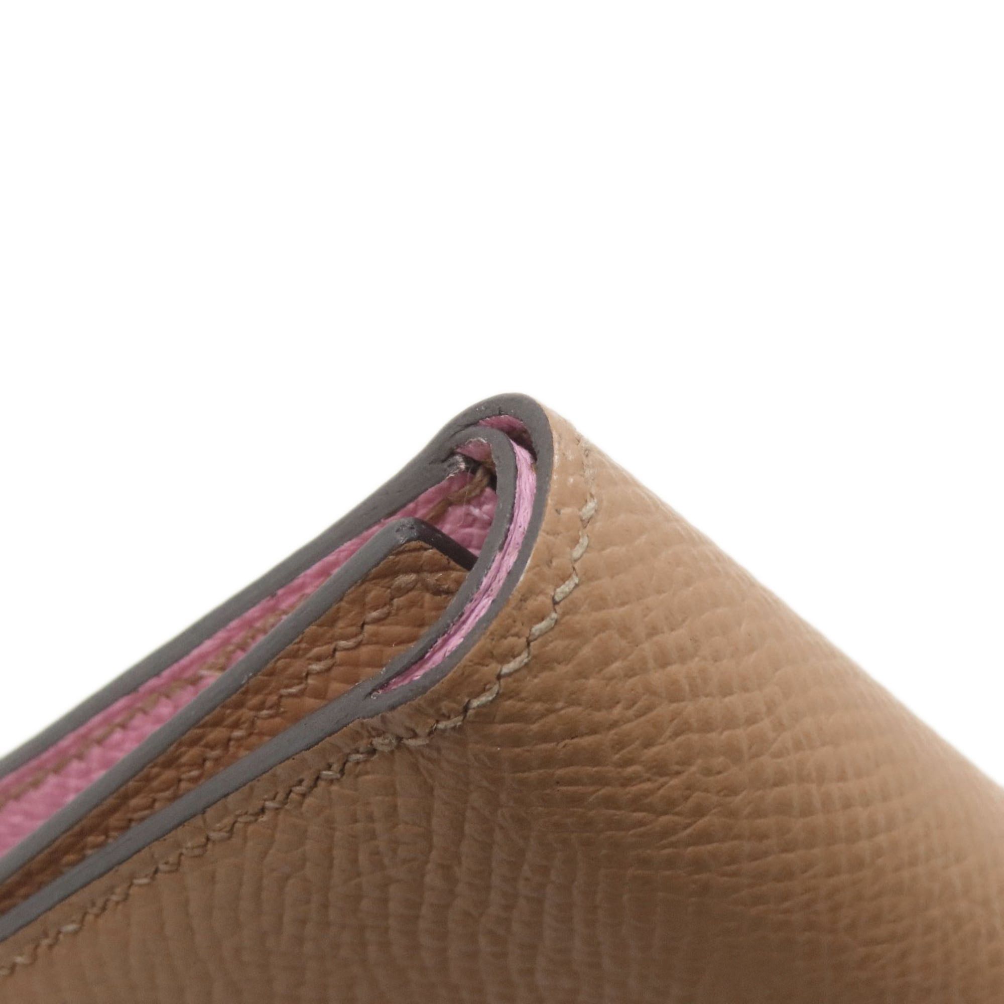 Hermes Hermes Bearn Combination Verso Silver Hardware Bi-fold Wallet Epsom Leather Women's HERMES Size ONE SIZE - 18 Thumbnail