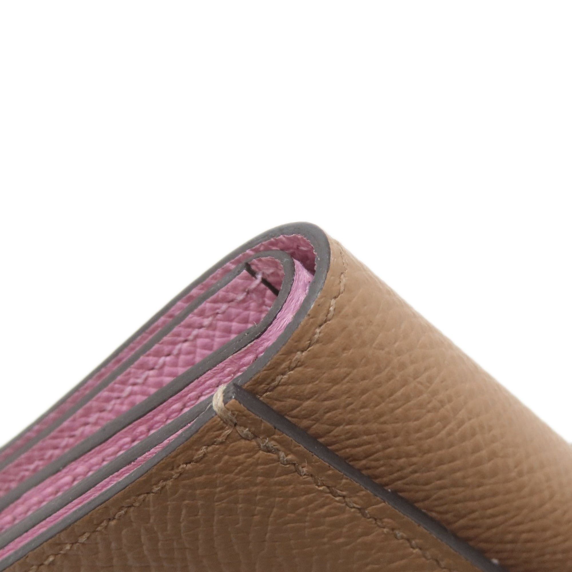 Hermes Hermes Bearn Combination Verso Silver Hardware Bi-fold Wallet Epsom Leather Women's HERMES Size ONE SIZE - 16 Thumbnail