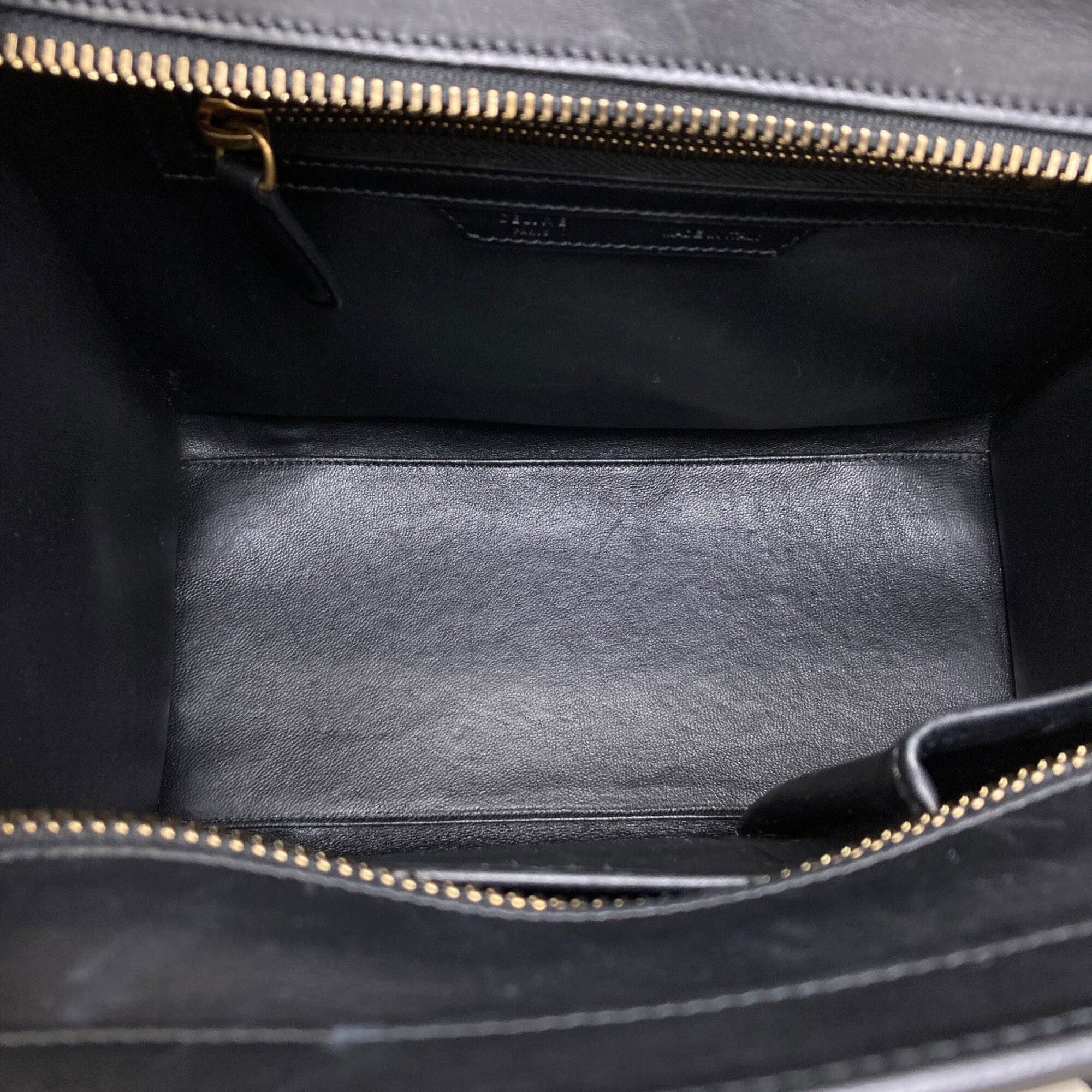 Celine Celine Luggage Micro Handbag, Calfskin, Women's Size ONE SIZE - 5 Thumbnail