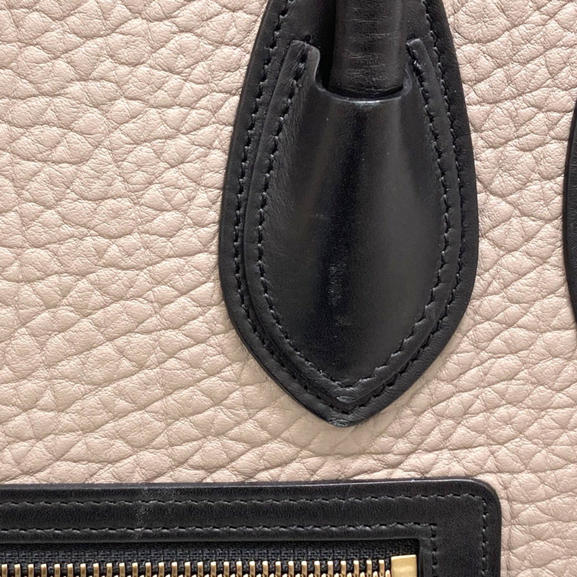 Celine Celine Luggage Micro Handbag, Calfskin, Women's Size ONE SIZE - 12 Thumbnail