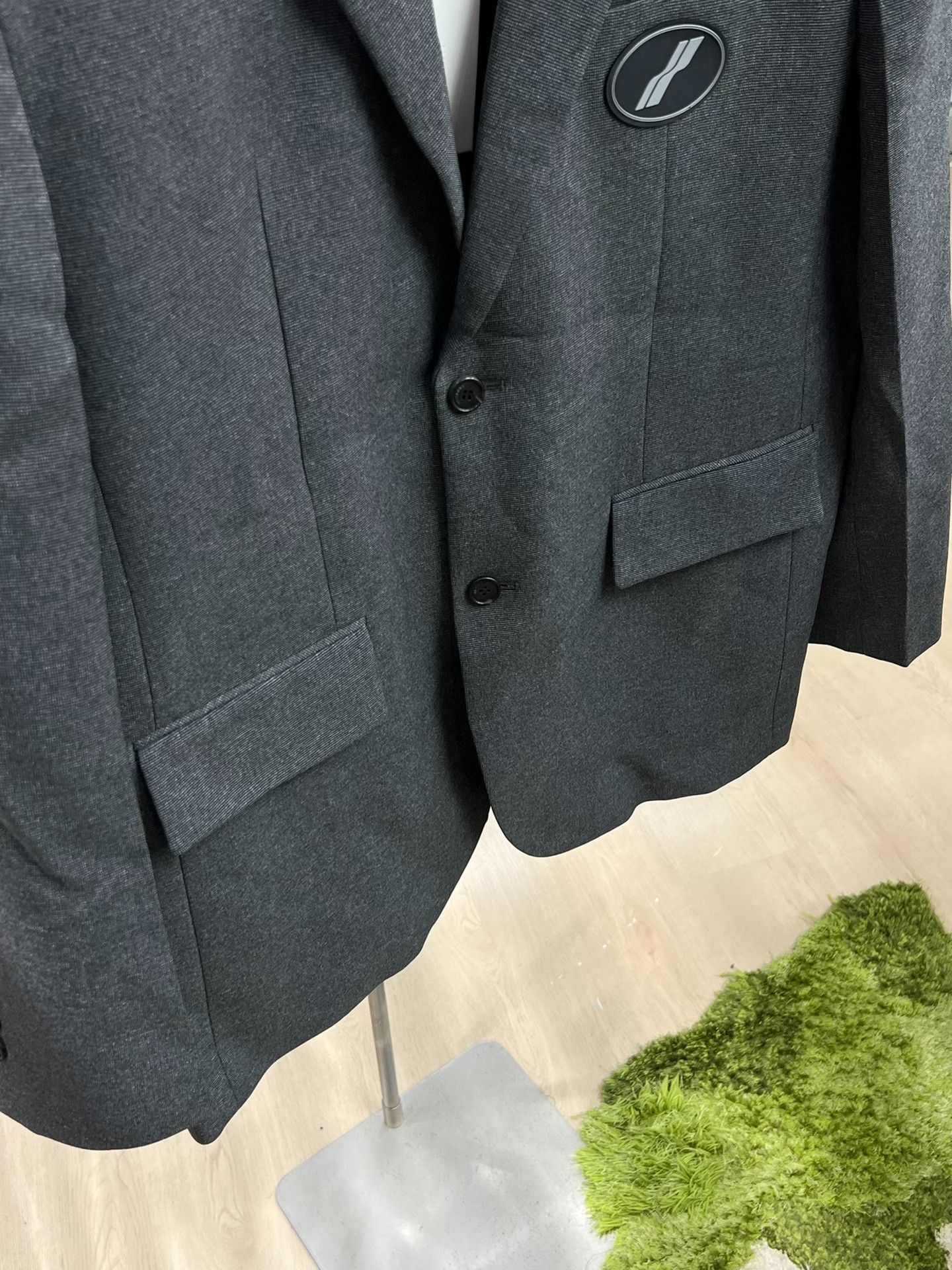 WE11DONE We11done Formal Gray Suit 40r Men Size 40R - 3 Thumbnail