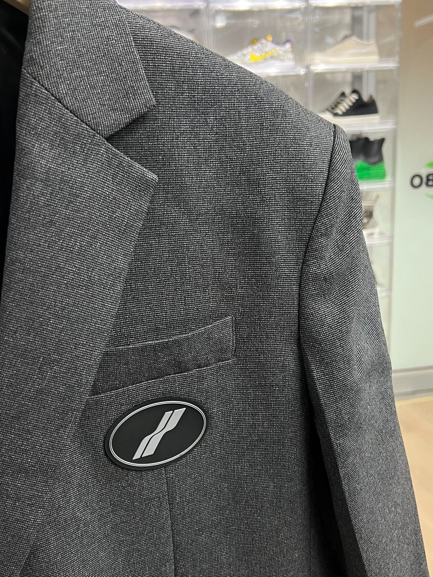 WE11DONE We11done Formal Gray Suit 40r Men Size 40R - 2 Thumbnail