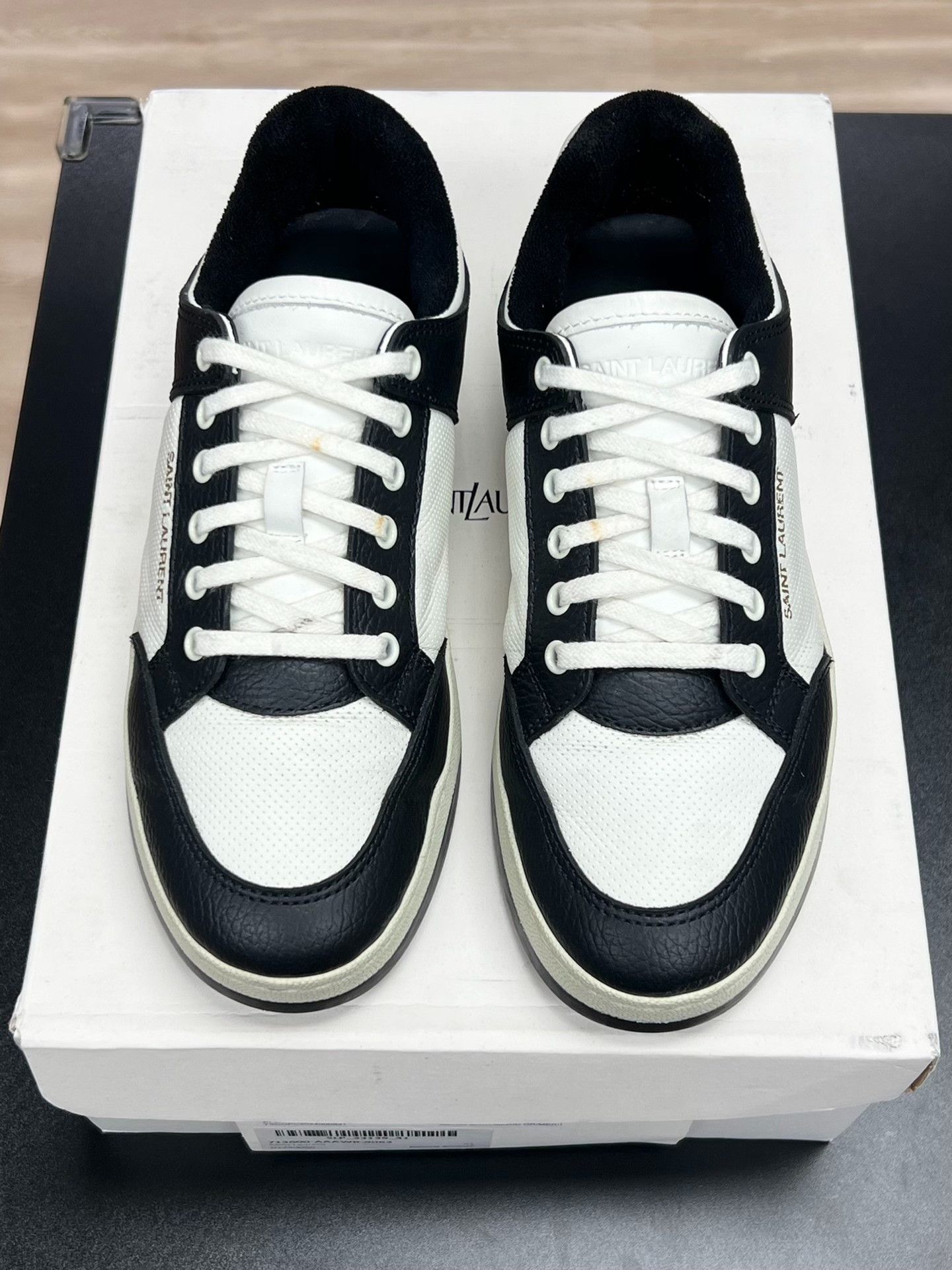 Saint Laurent Paris Saint Laurent Paris Lowtop Sneakers 8 Men Size US 8 / EU 41 - 3 Thumbnail
