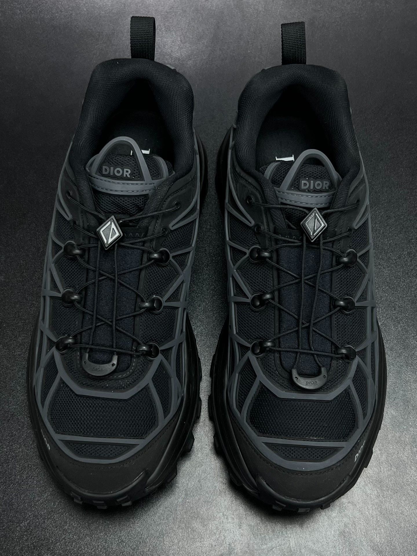 Dior Dior Printed Plaid Black Lowtop Sneakers 10 Men Size US 10 / EU 43 - 3 Thumbnail