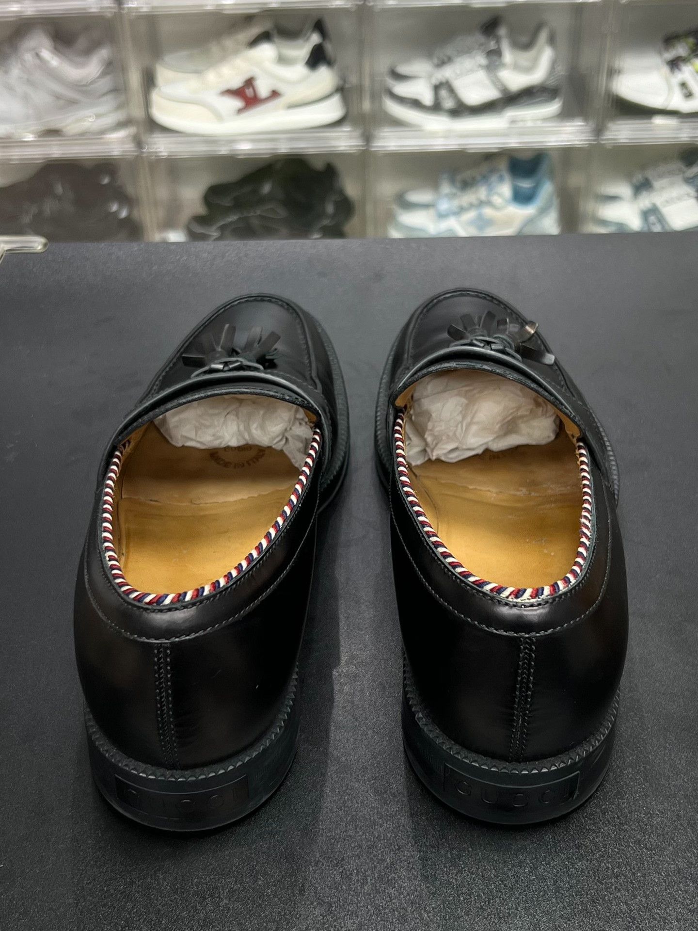Gucci Gucci Black Slip Ons 10 Men Size US 10 / EU 43 - 7 Thumbnail