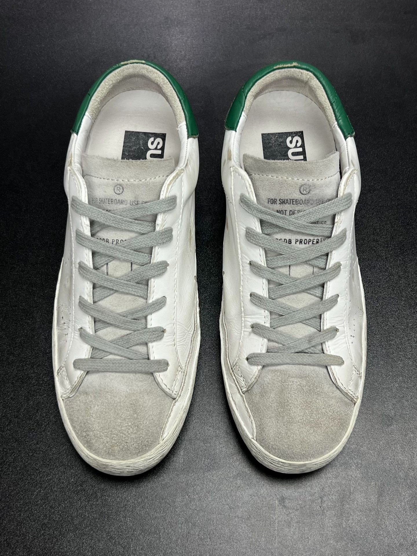 Golden Goose Golden Goose Green Lowtop Sneakers us_6 Women Size US 6 / IT 36 - 3 Thumbnail