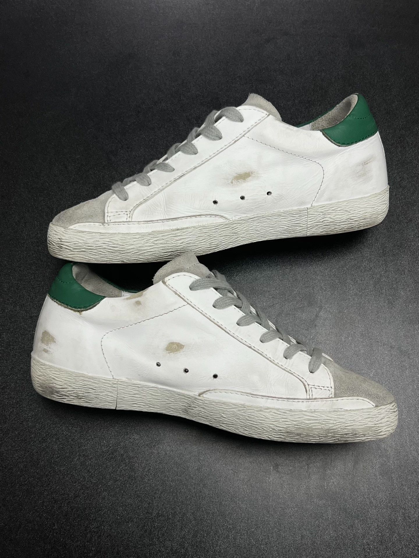 Golden Goose Golden Goose Green Lowtop Sneakers us_6 Women Size US 6 / IT 36 - 6 Thumbnail