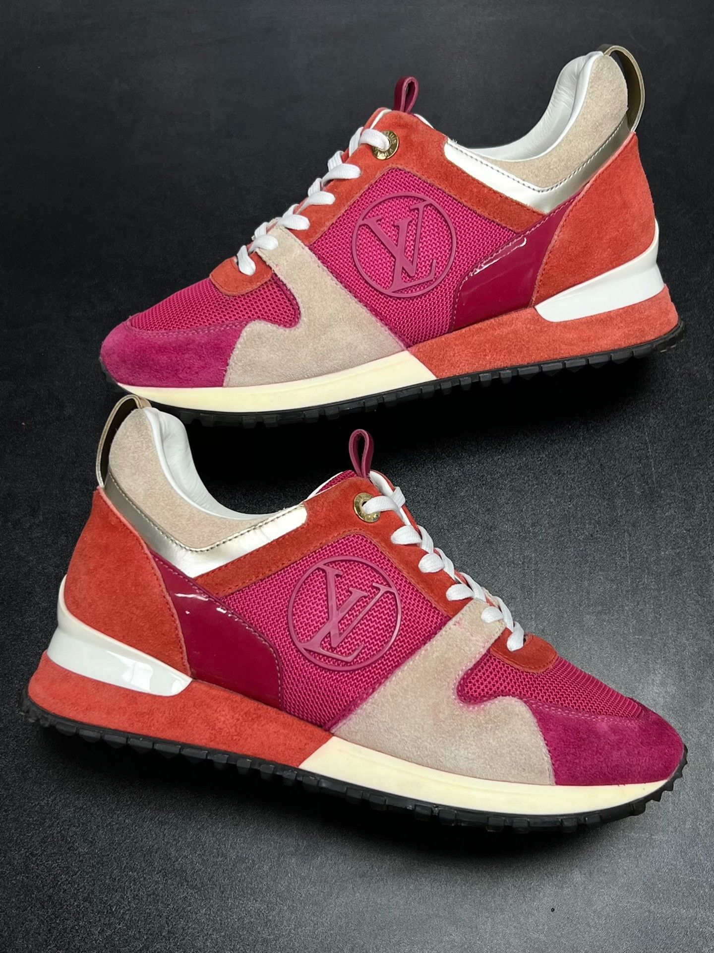 Louis Vuitton Louis Vuitton Casual Pink Lowtop Sneakers us_6 Women Size US 6 / IT 36 - 5 Thumbnail
