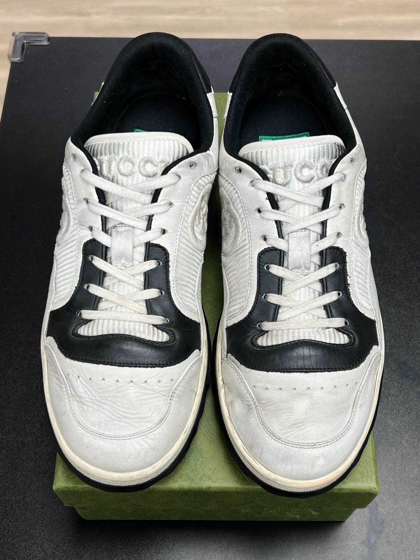 Gucci Gucci White Lowtop Sneakers 8.5 Men Size US 8.5 / EU 41-42 - 3 Thumbnail