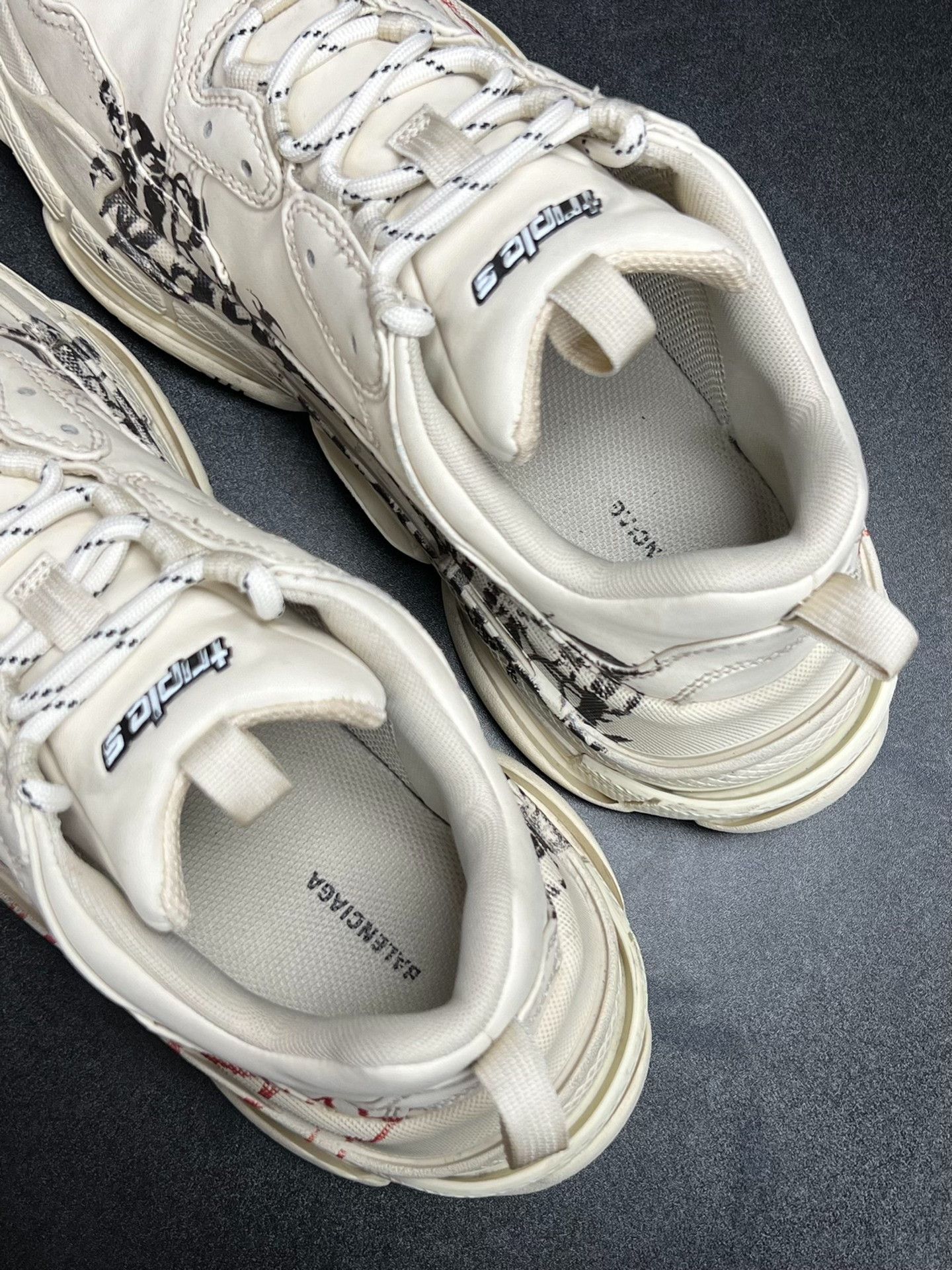 Balenciaga Balenciaga White Lowtop Sneakers 9 Men Size US 9 / EU 42 - 4 Thumbnail