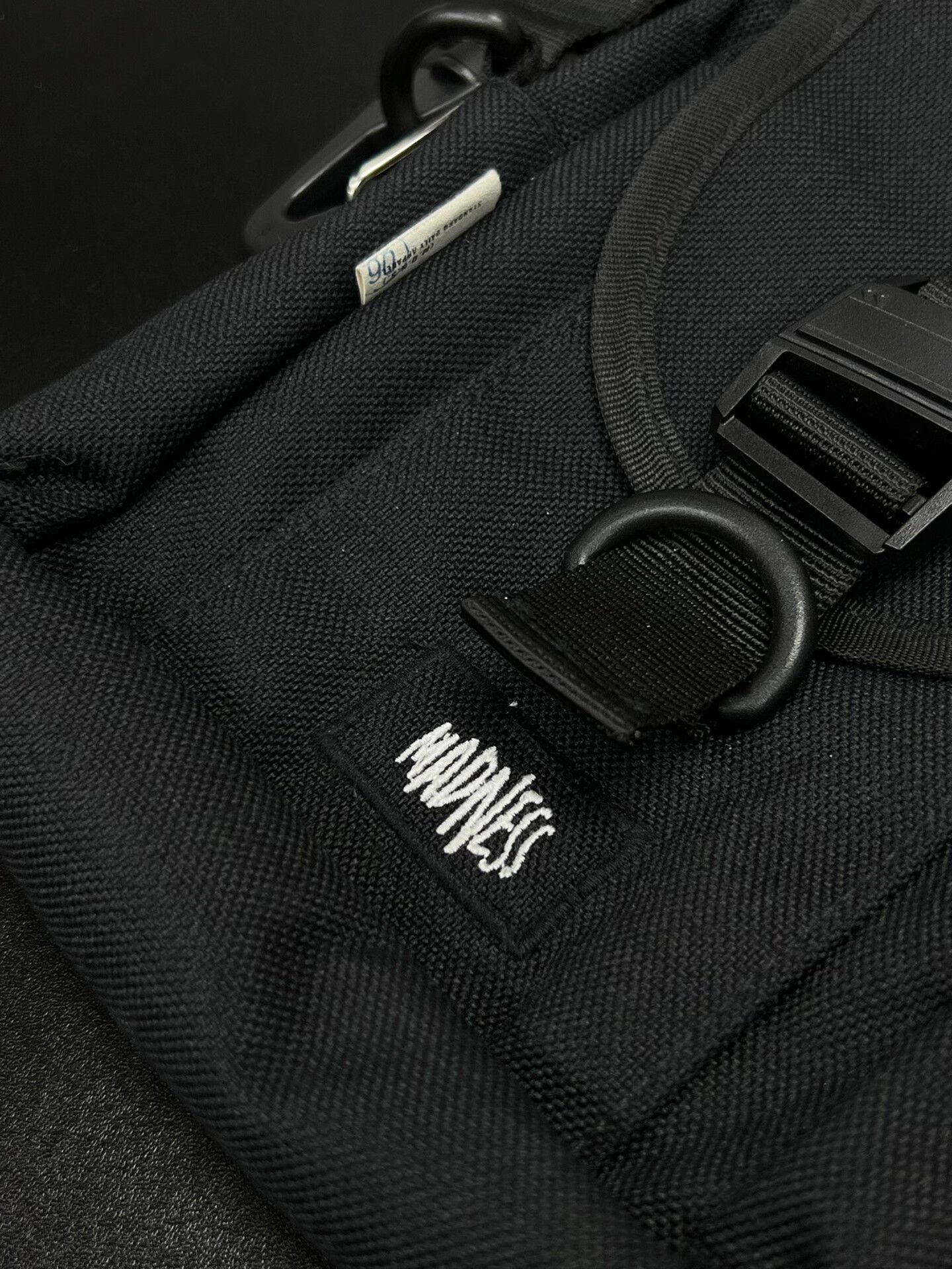 Madness Madness Nylon Black Bag one size Men Size ONE SIZE - 2 Thumbnail