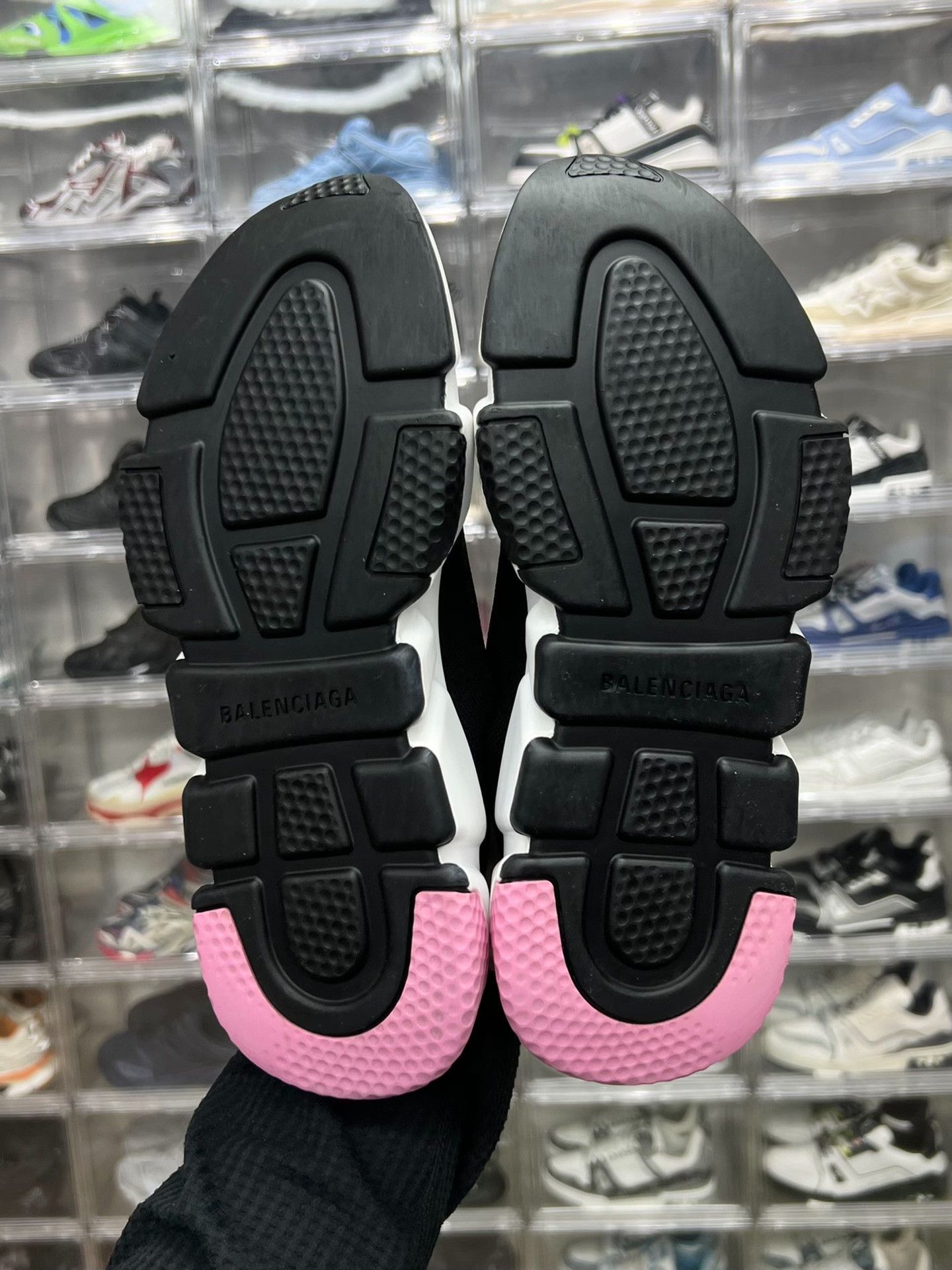 Balenciaga Balenciaga Pink Hitop Sneakers us_8 Women Size US 8 / IT 38 - 8 Thumbnail