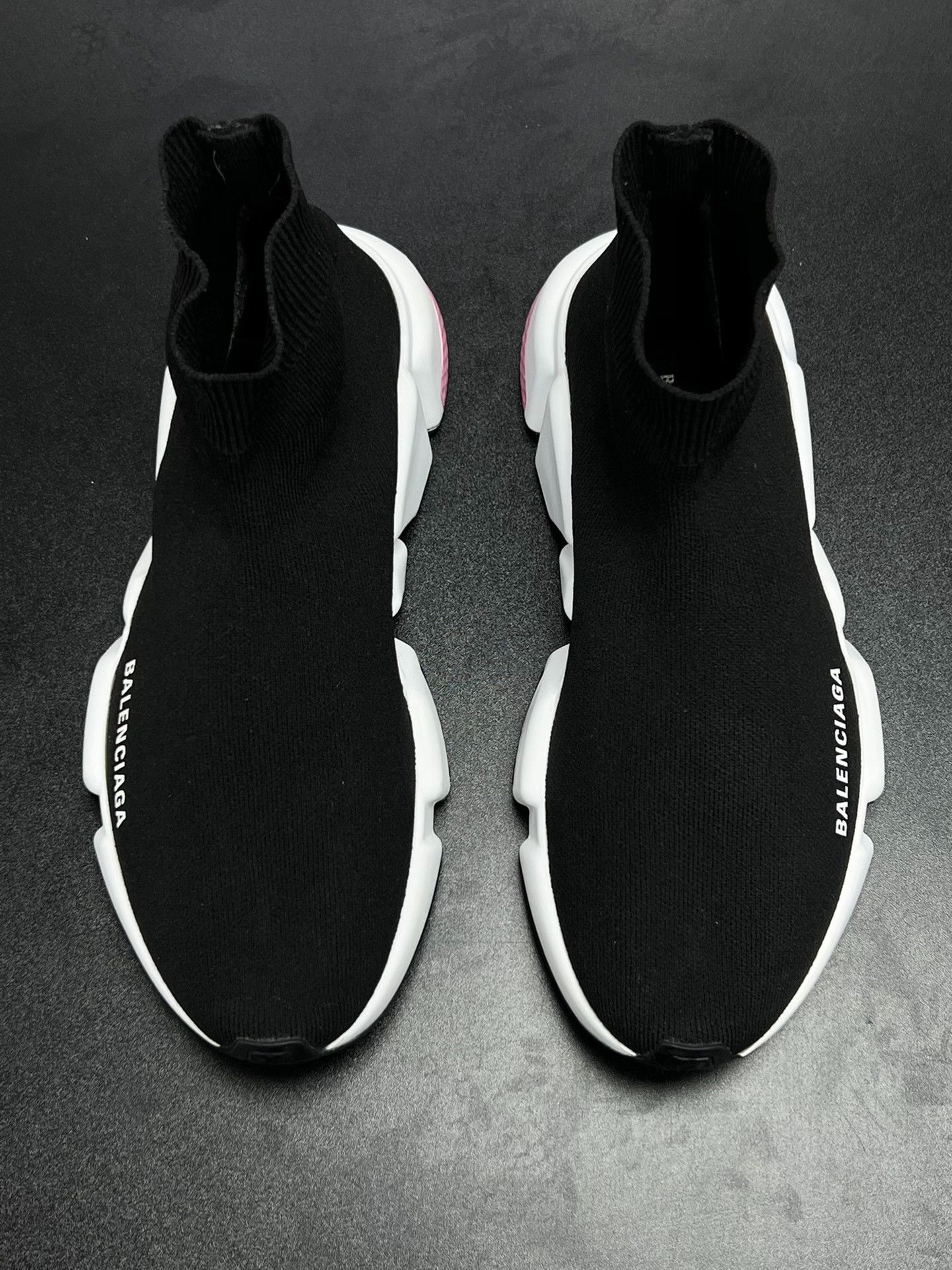 Balenciaga Balenciaga Pink Hitop Sneakers us_8 Women Size US 8 / IT 38 - 3 Thumbnail