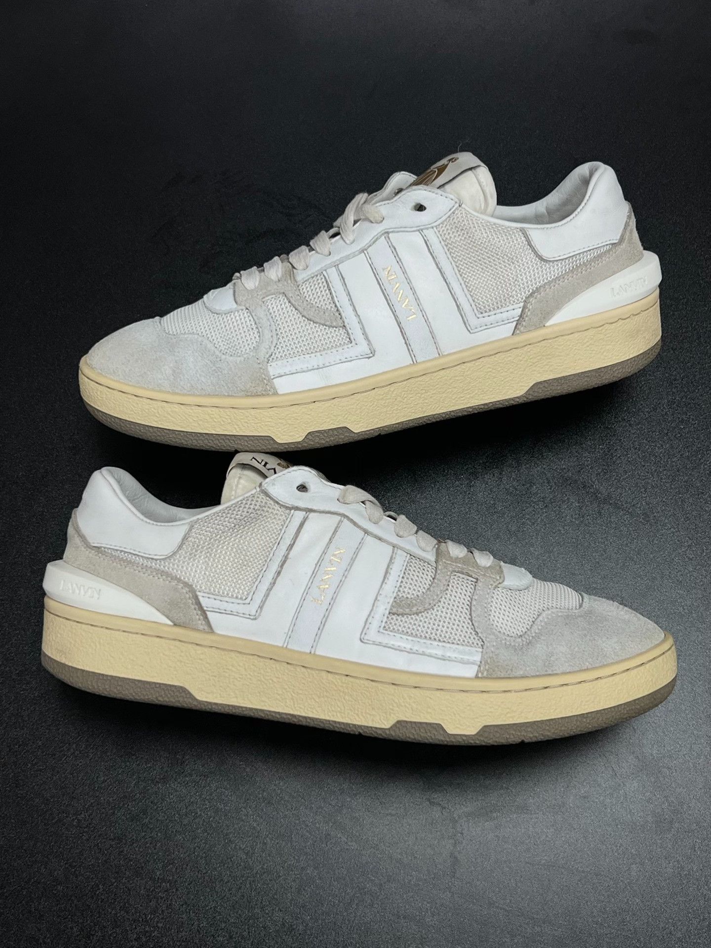 Lanvin Lanvin White Lowtop Sneakers 6 Men Size US 6 / EU 39 - 5 Thumbnail
