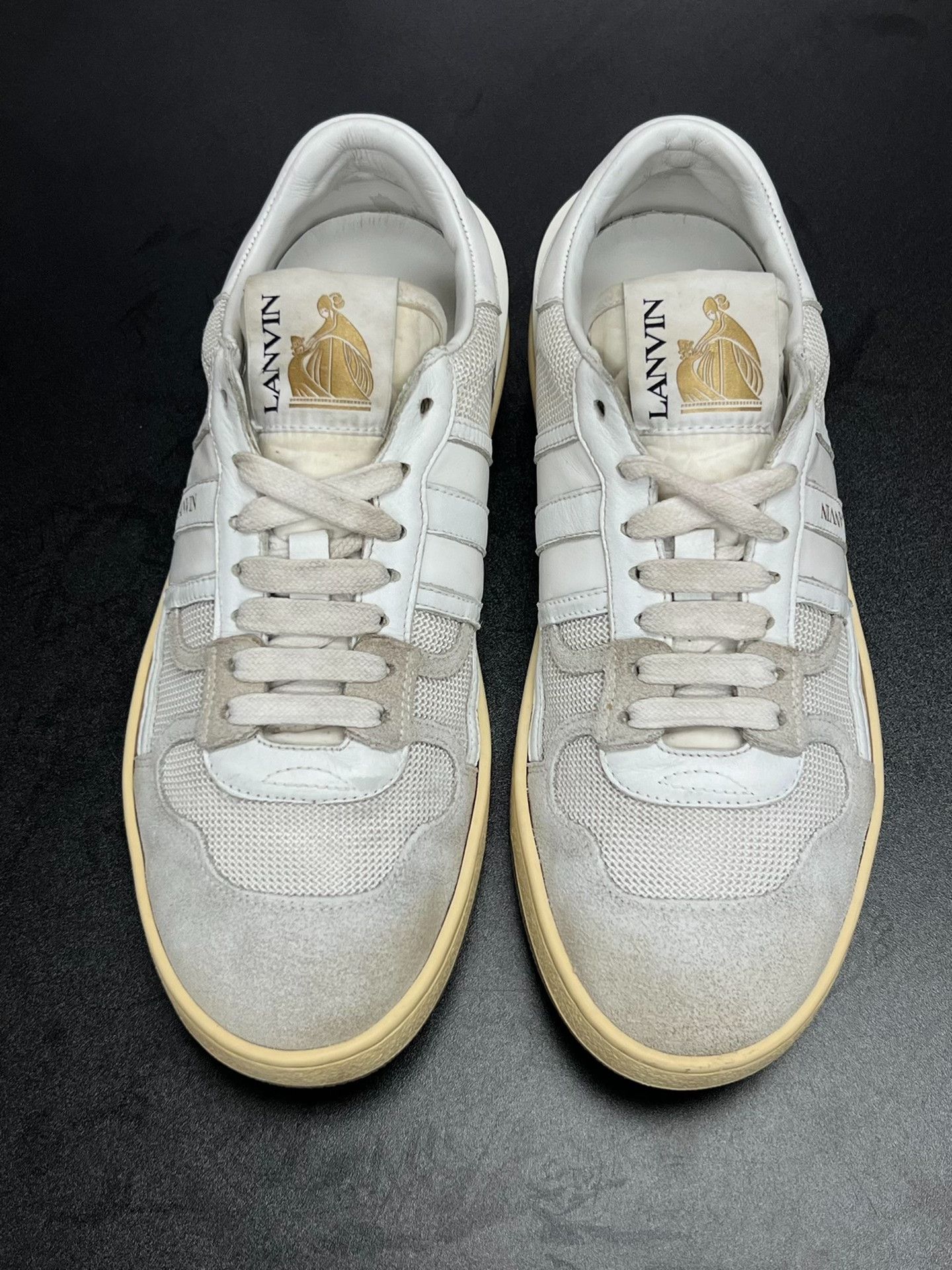 Lanvin Lanvin White Lowtop Sneakers 6 Men Size US 6 / EU 39 - 3 Thumbnail