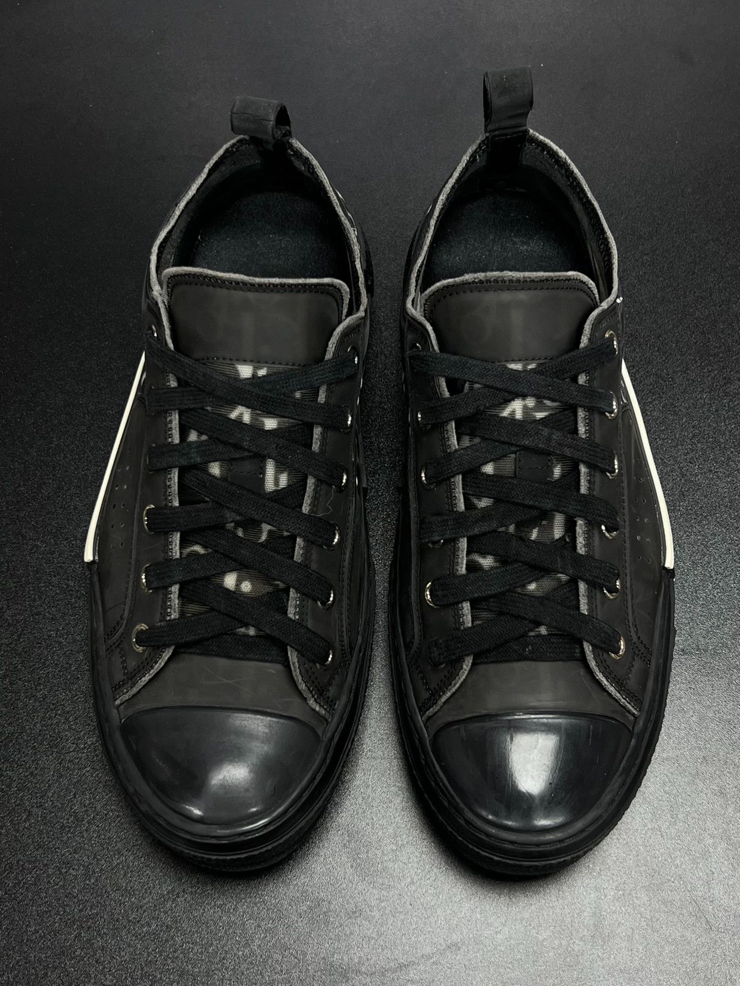 Dior Dior Black Lowtop Sneakers 6.5 Men Size US 6.5 / EU 39-40 - 3 Thumbnail