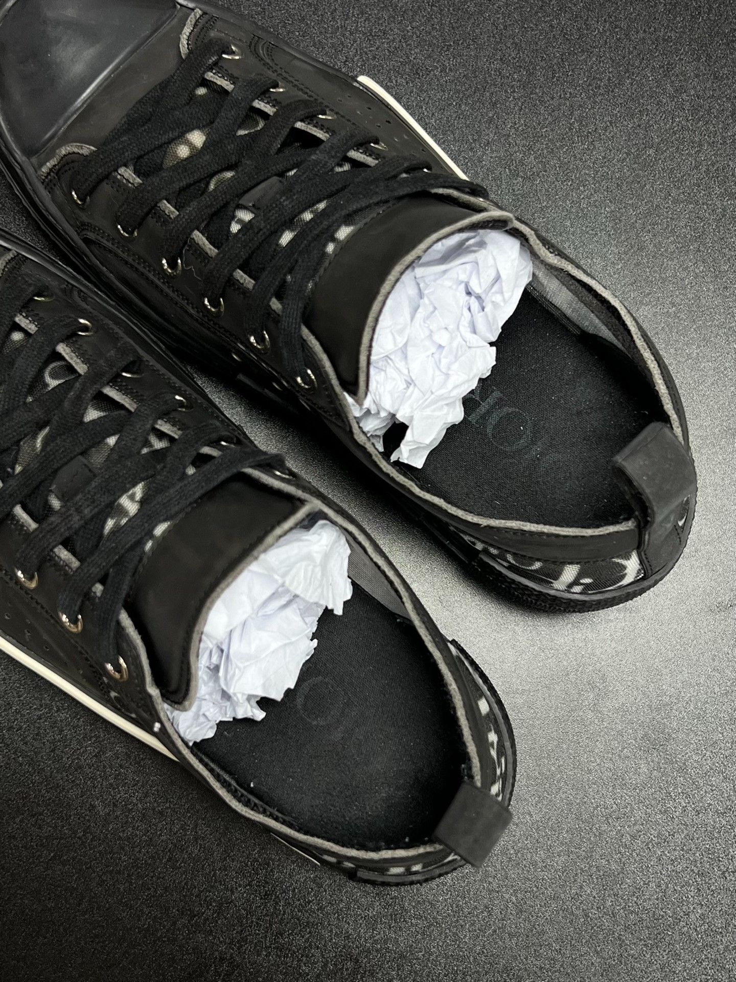 Dior Dior Black Lowtop Sneakers 6.5 Men Size US 6.5 / EU 39-40 - 4 Thumbnail
