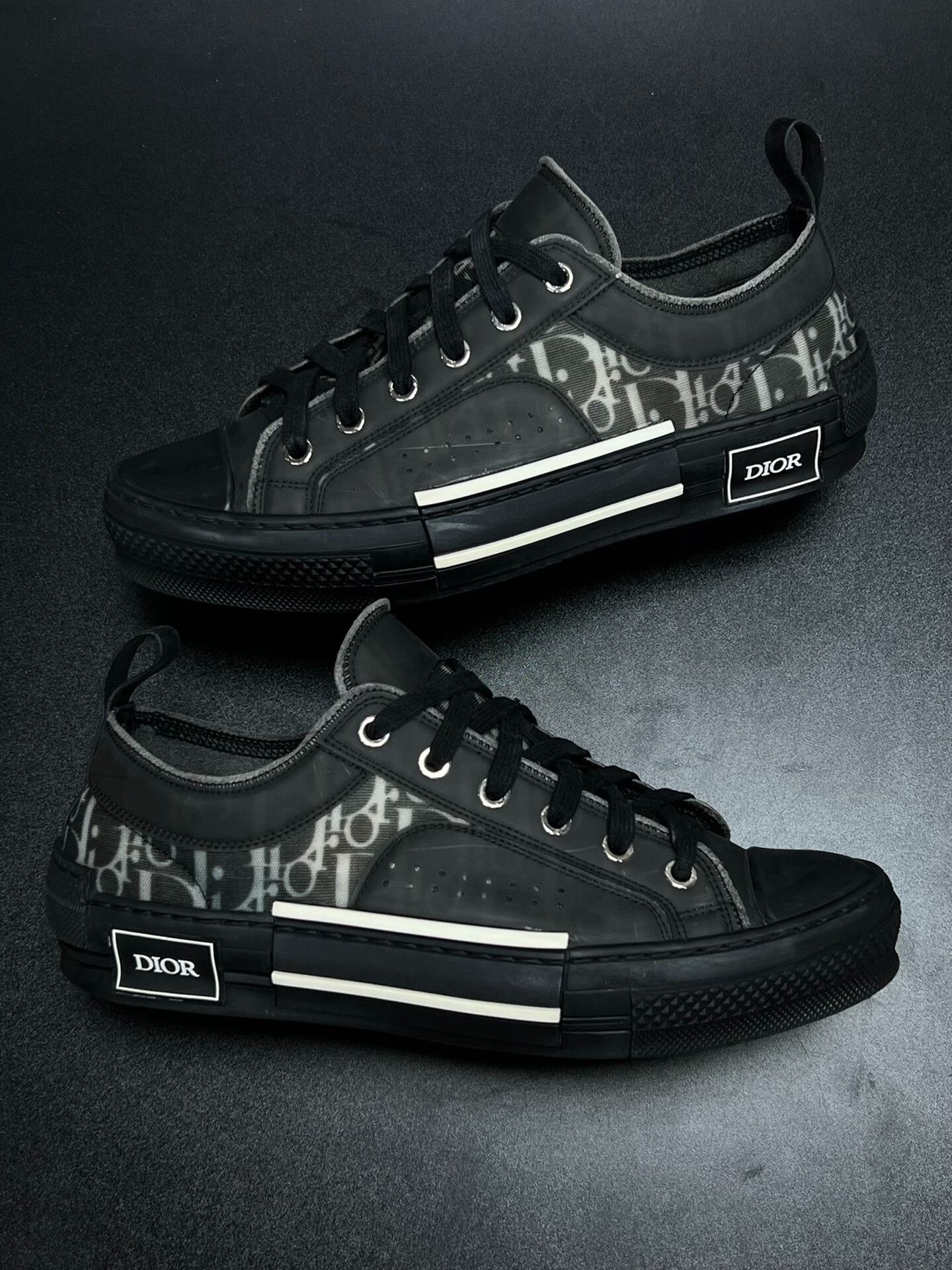 Dior Dior Black Lowtop Sneakers 6.5 Men Size US 6.5 / EU 39-40 - 5 Thumbnail
