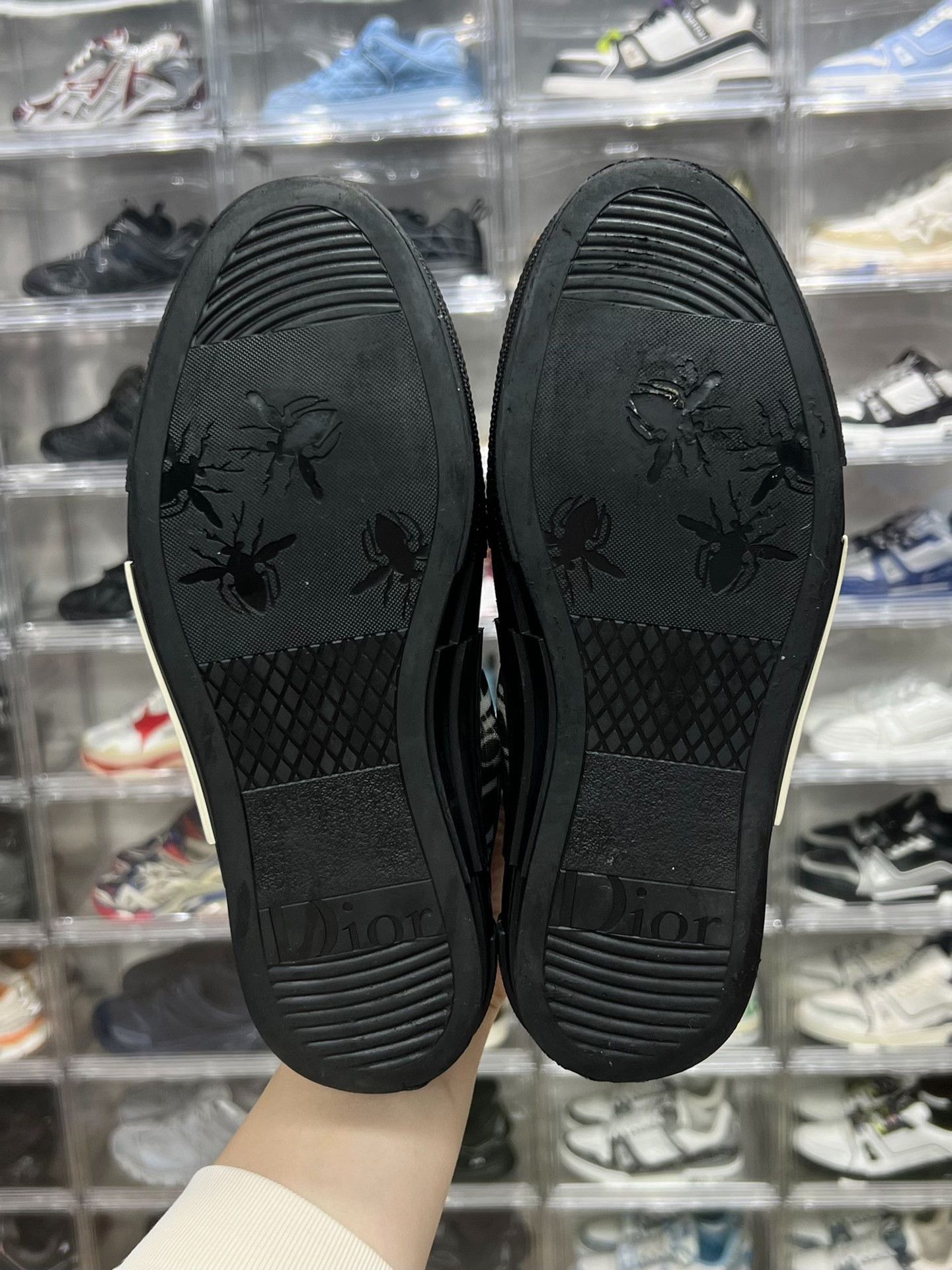 Dior Dior Black Lowtop Sneakers 6.5 Men Size US 6.5 / EU 39-40 - 8 Thumbnail