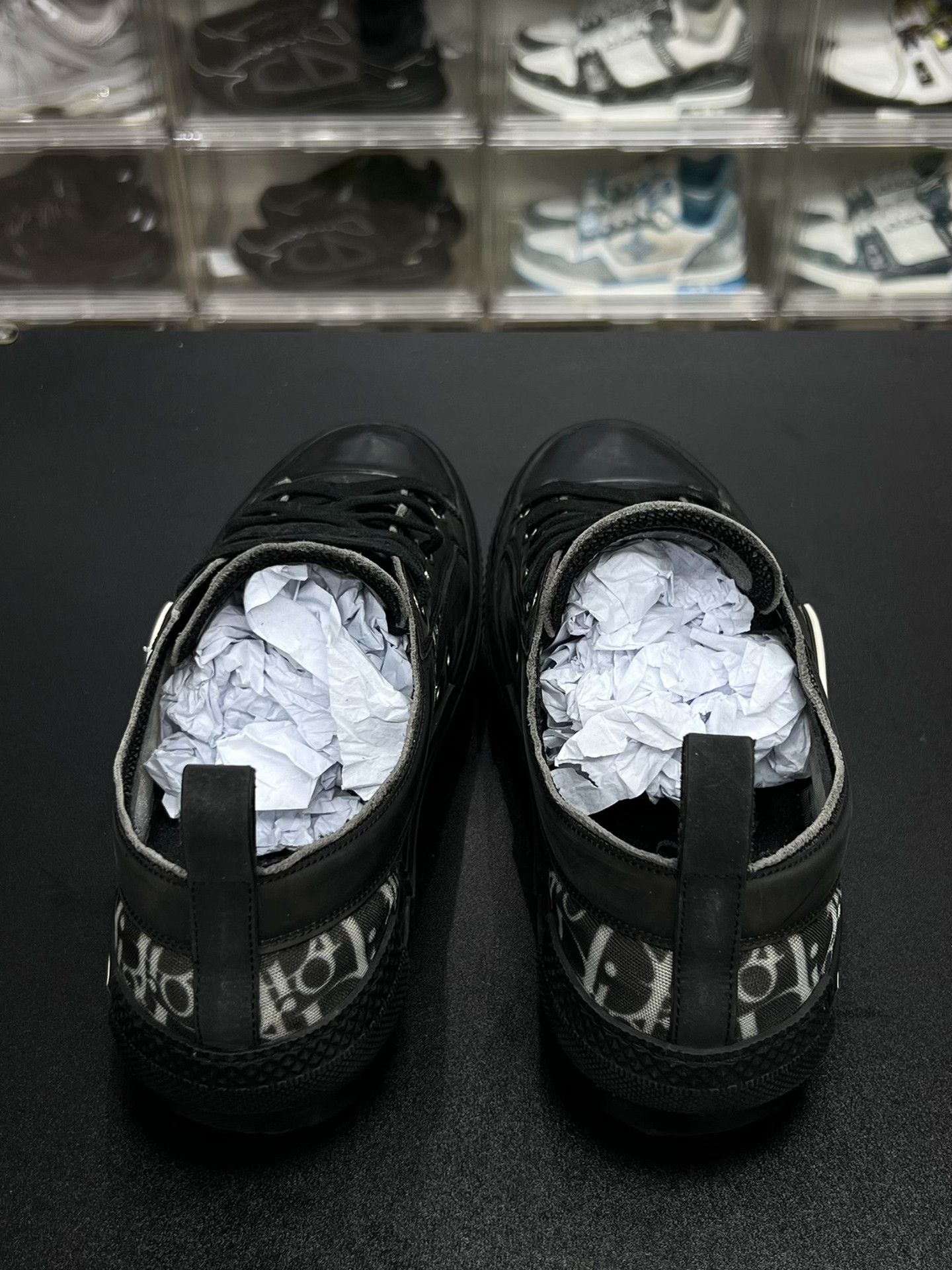 Dior Dior Black Lowtop Sneakers 6.5 Men Size US 6.5 / EU 39-40 - 7 Thumbnail