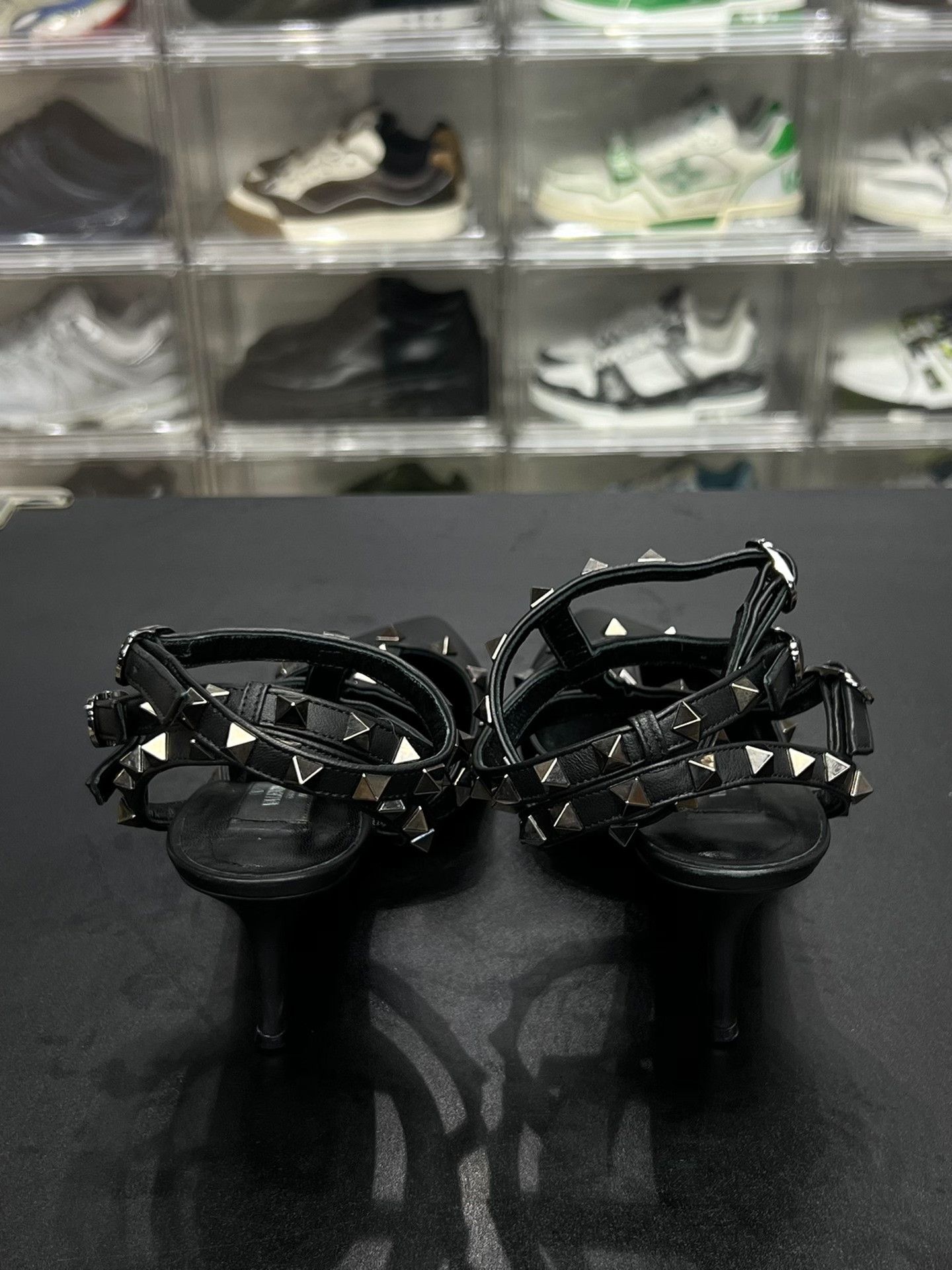 Valentino Valentino Black Sandals us_7 Women Size US 7 / IT 37 - 7 Thumbnail