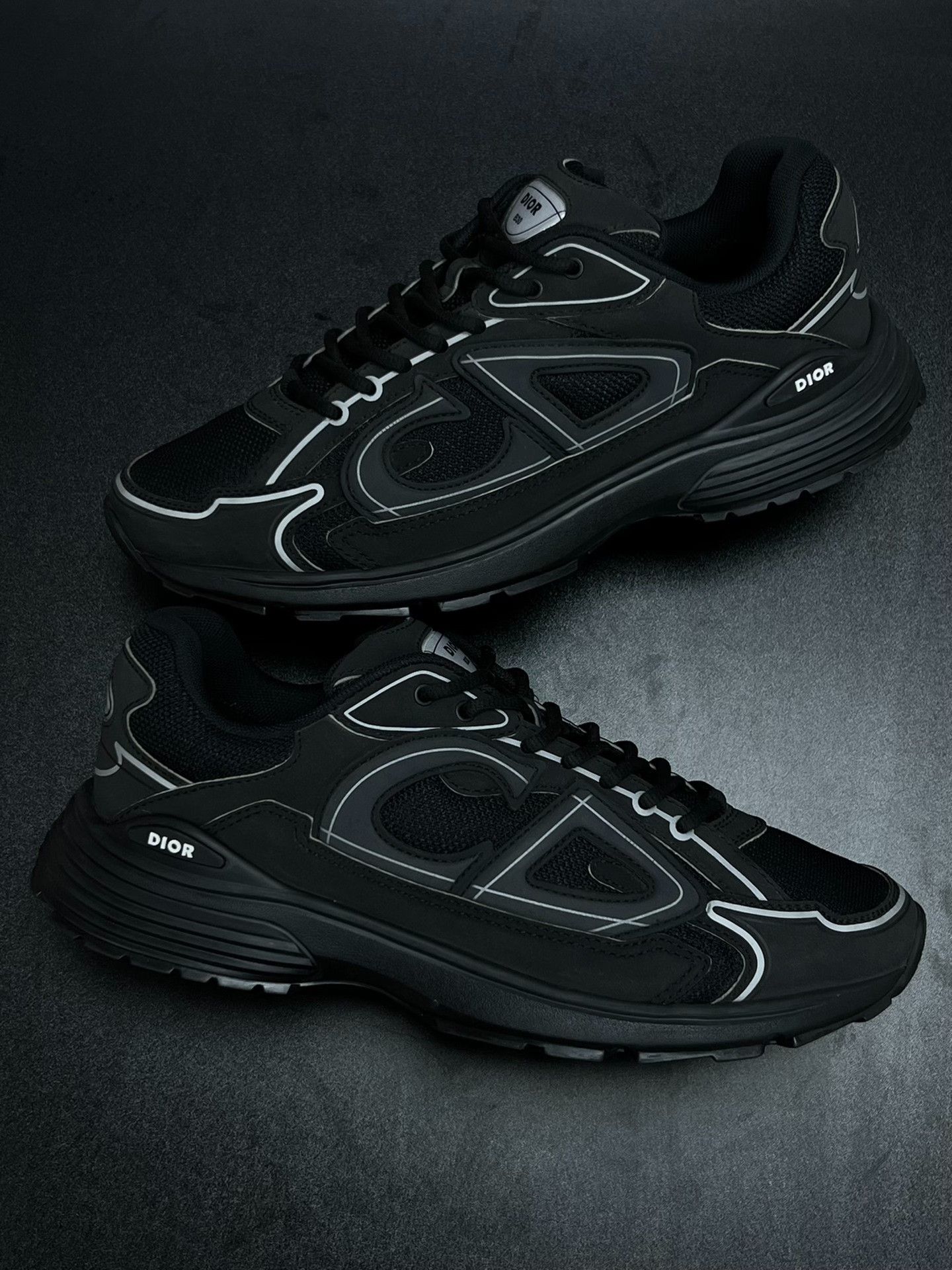 Dior Dior Running Black Lowtop Sneakers 10 Men Size US 10 / EU 43 - 5 Thumbnail