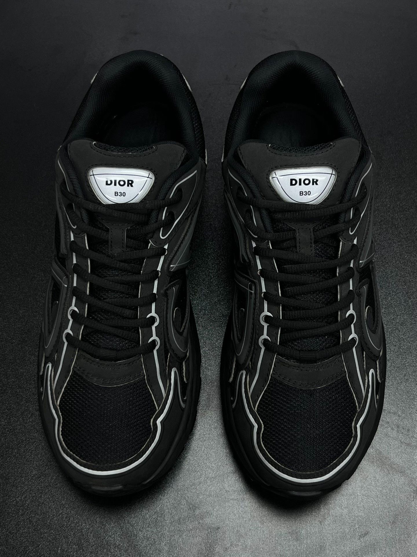 Dior Dior Running Black Lowtop Sneakers 10 Men Size US 10 / EU 43 - 3 Thumbnail