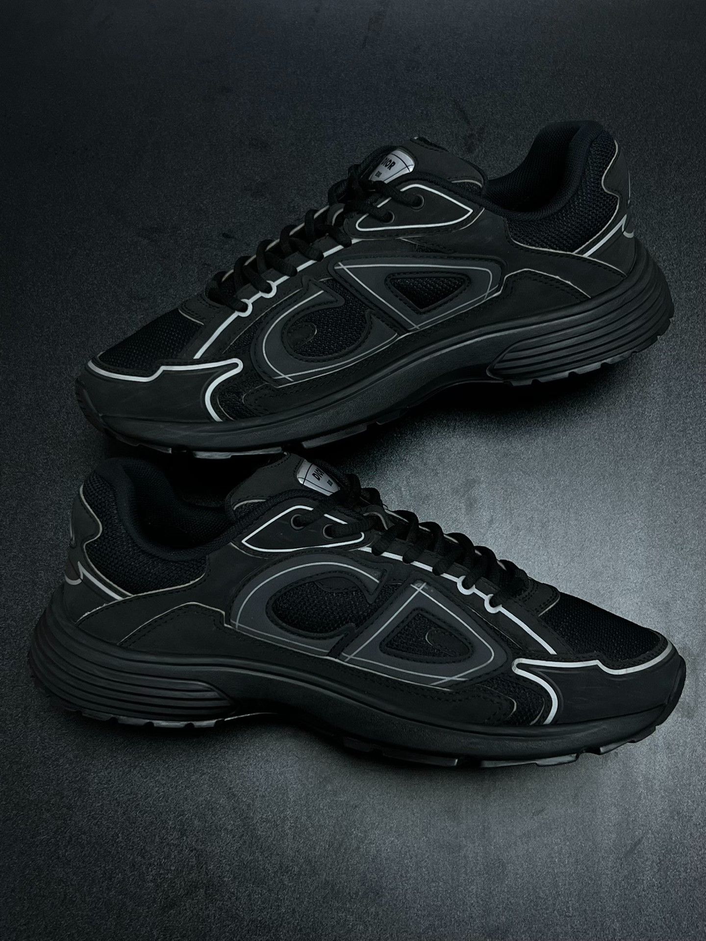 Dior Dior Running Black Lowtop Sneakers 10 Men Size US 10 / EU 43 - 6 Thumbnail