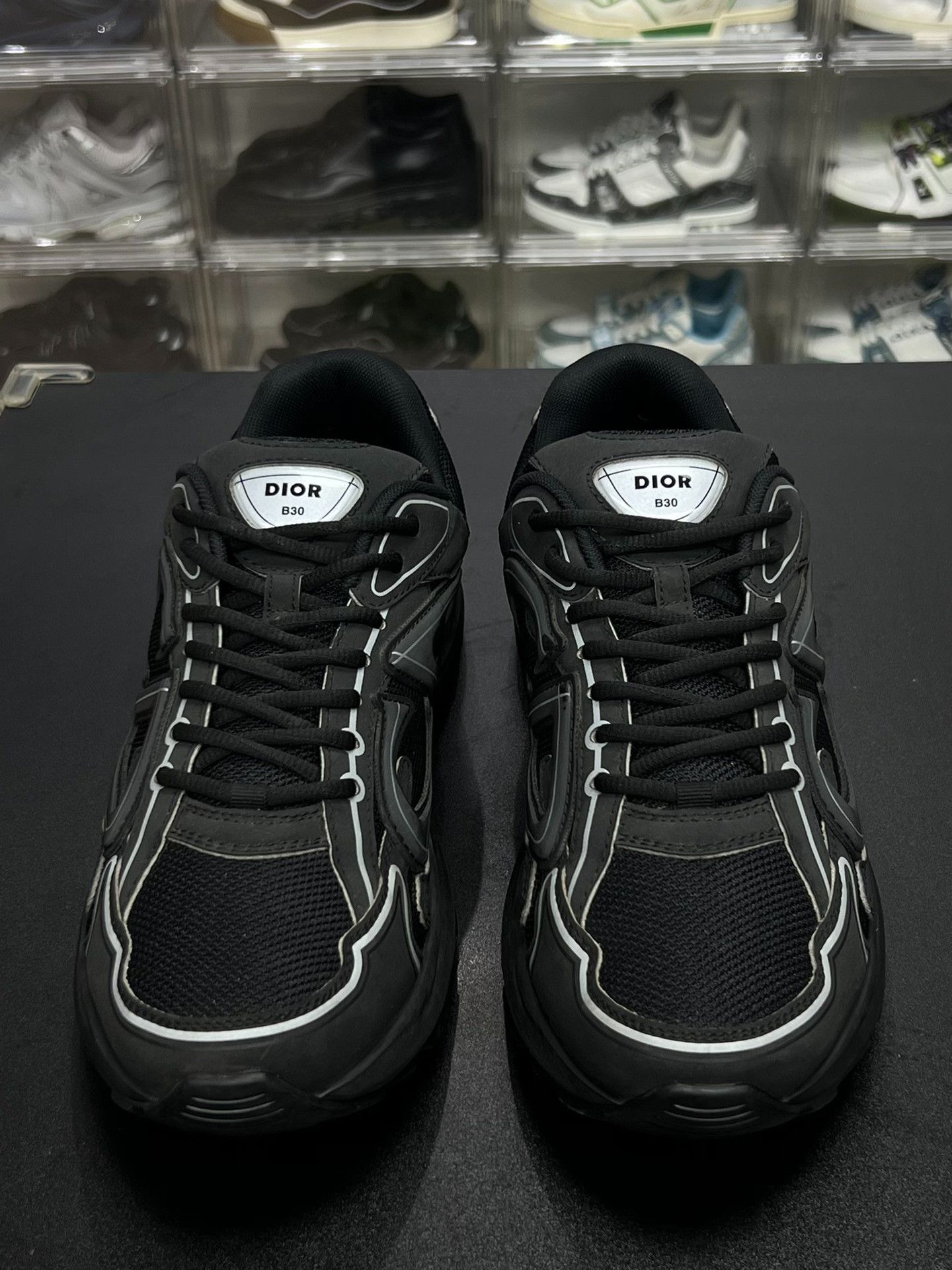 Dior Dior Running Black Lowtop Sneakers 10 Men Size US 10 / EU 43 - 2 Thumbnail