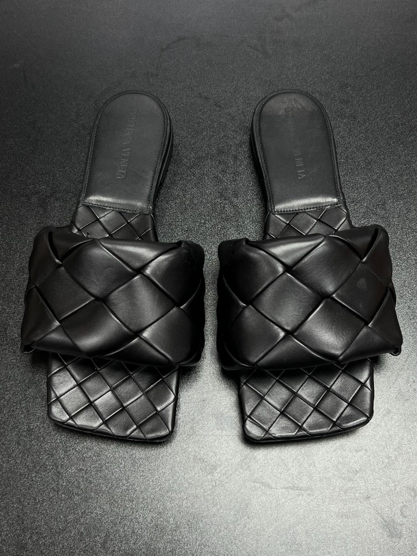 Bottega Veneta Bottega Veneta Black Sandals us_6-5 Women Size US 6.5 / IT 36.5 - 3 Thumbnail