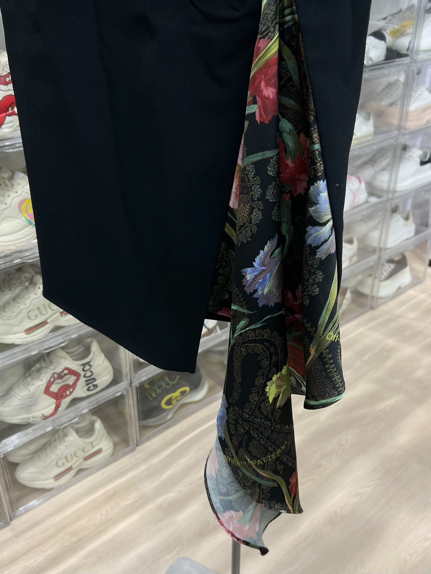 Off-White Off-White Floral Printed White Skirt 40 Women Size 40" / US 18 - 3 Thumbnail