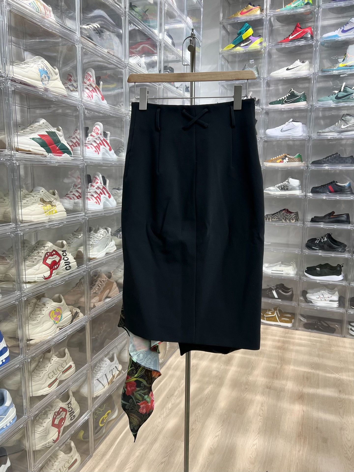 Off-White Off-White Floral Printed White Skirt 40 Women Size 40" / US 18 - 4 Thumbnail