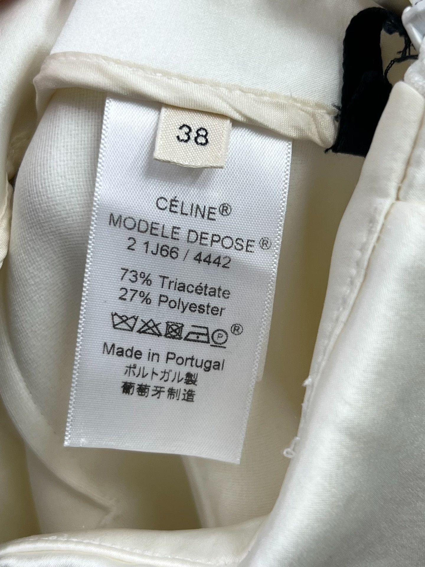 Celine Celine White Pants 38 Women Size 38" / US 16 / IT 52 - 5 Thumbnail