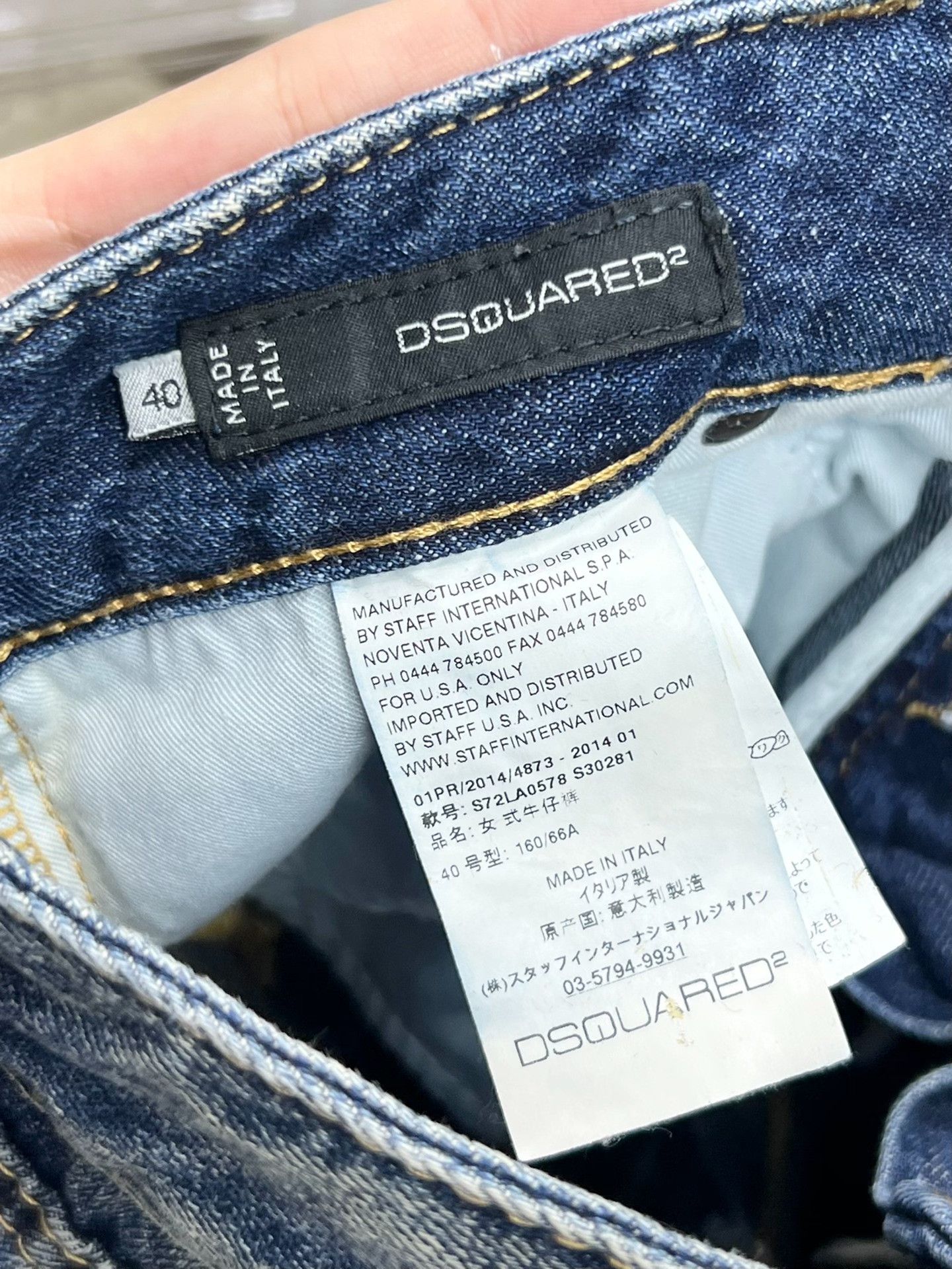 Dsquared2 Dsquared2 Denim Red Denim Jeans 40 women Size 27" / US 4 / IT 40 - 5 Thumbnail