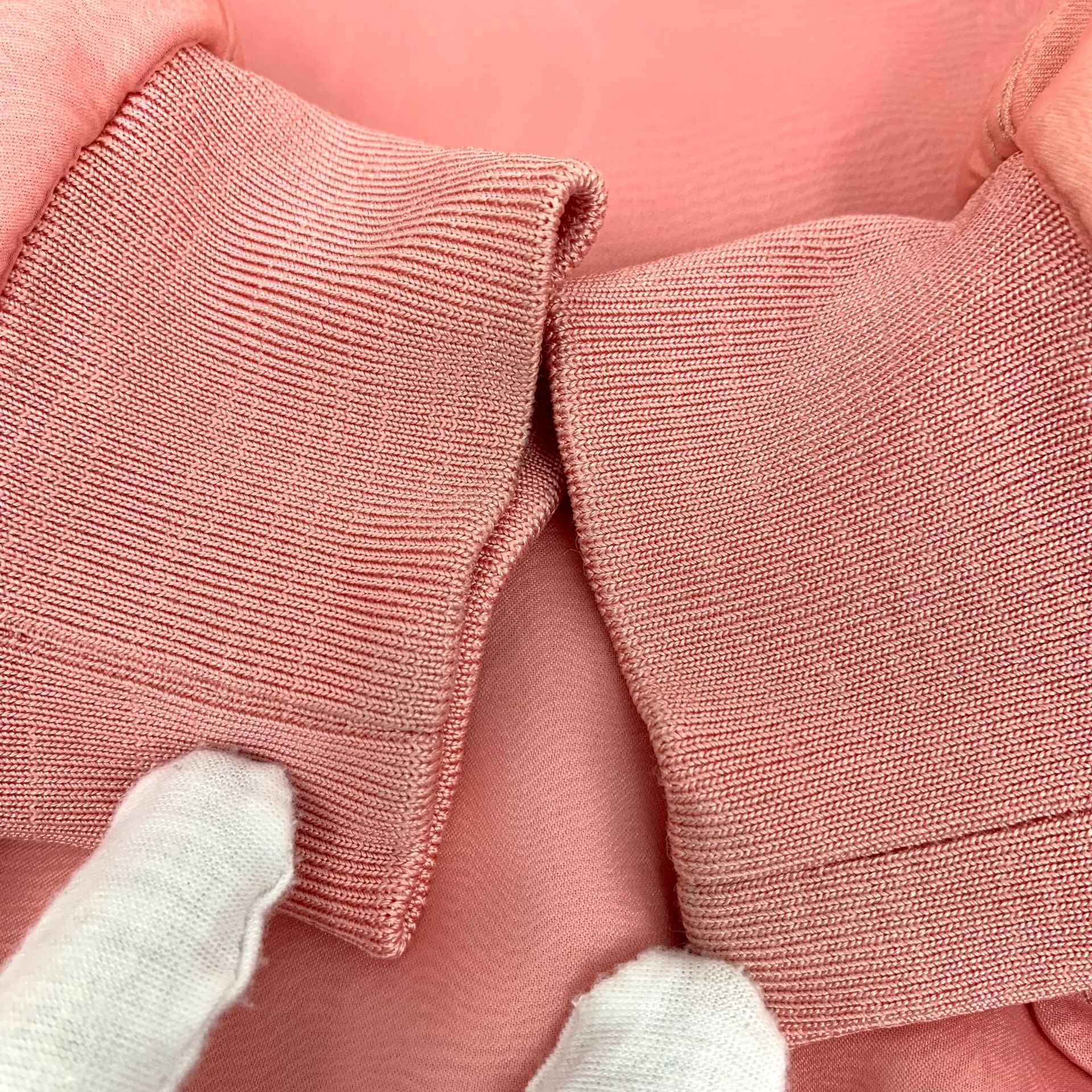 Alexander McQueen Alexander McQueen Pink Silk Bomber Jacket IT 38 Size XS / US 0-2 / IT 36-38 - 9 Thumbnail