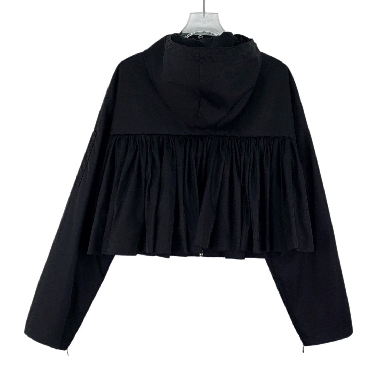 Prada Prada Pleated Hem Hooded Jacket Size 40 Size S / US 4 / IT 40 - 3 Thumbnail