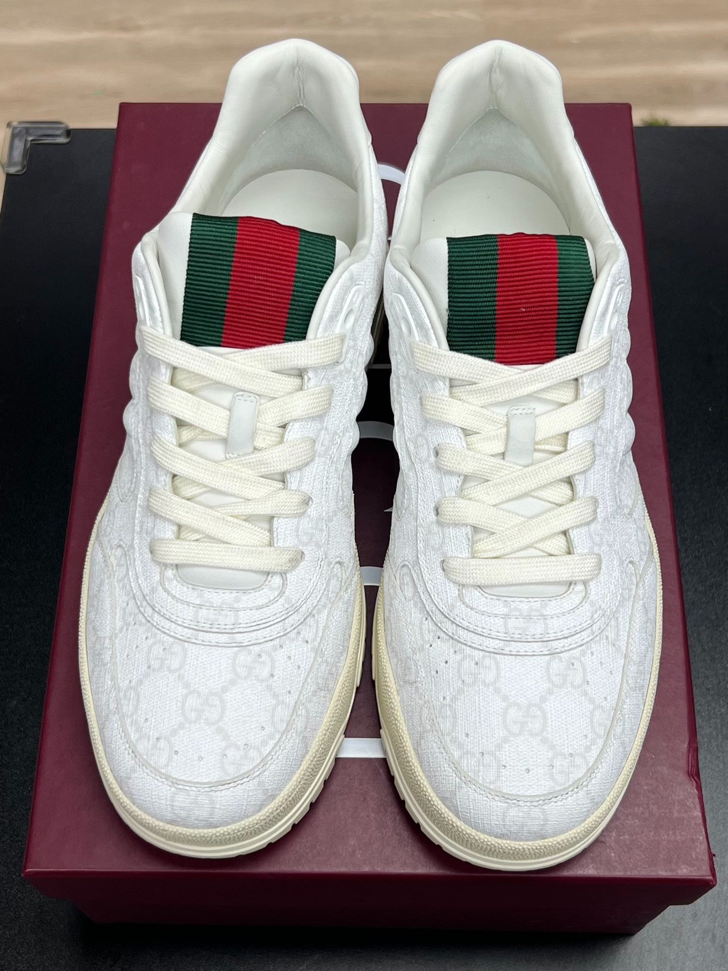 Gucci Gucci White Lowtop Sneakers 10 Men Size US 10 / EU 43 - 3 Thumbnail